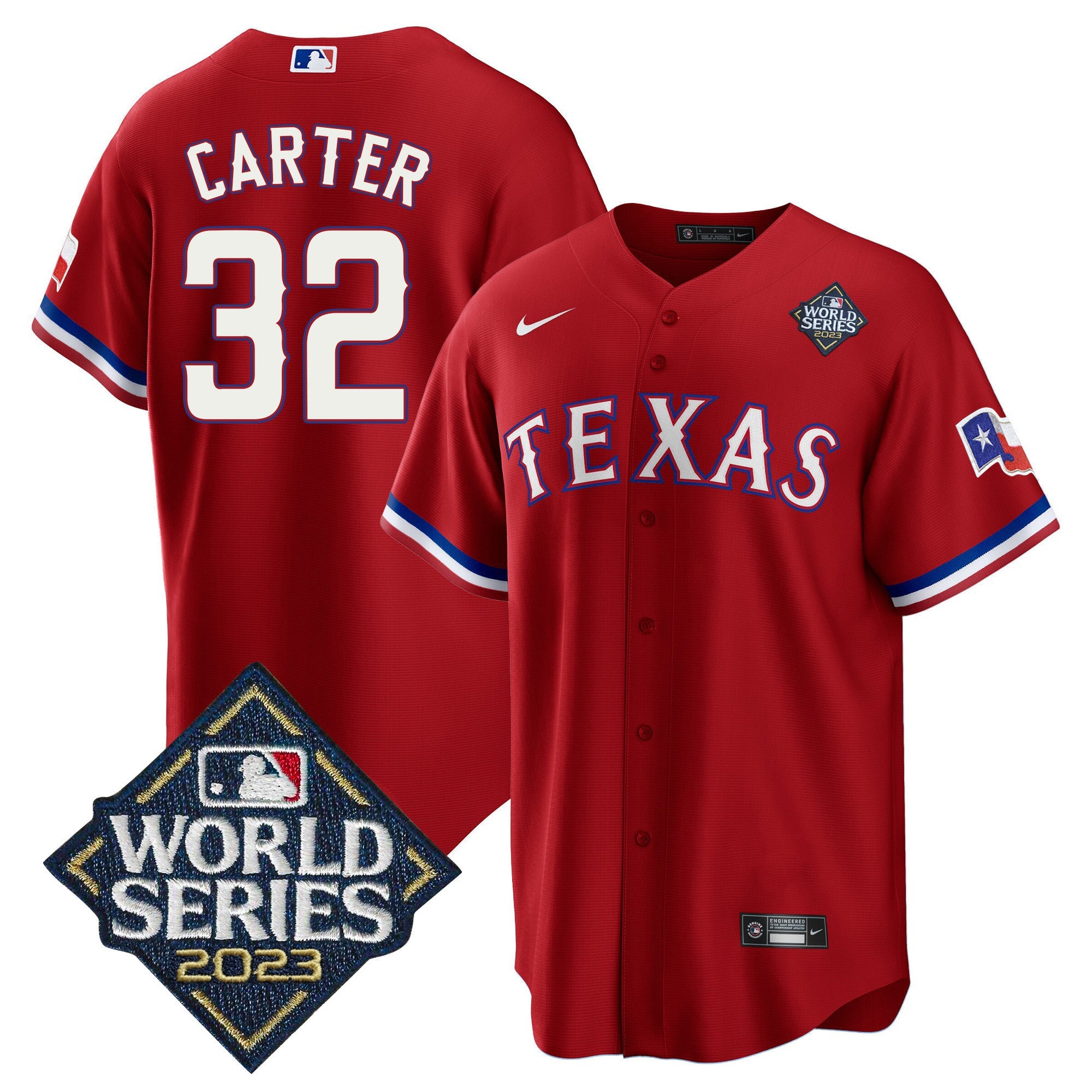 Men’s Texas 2023 World Series Cool Base Jersey