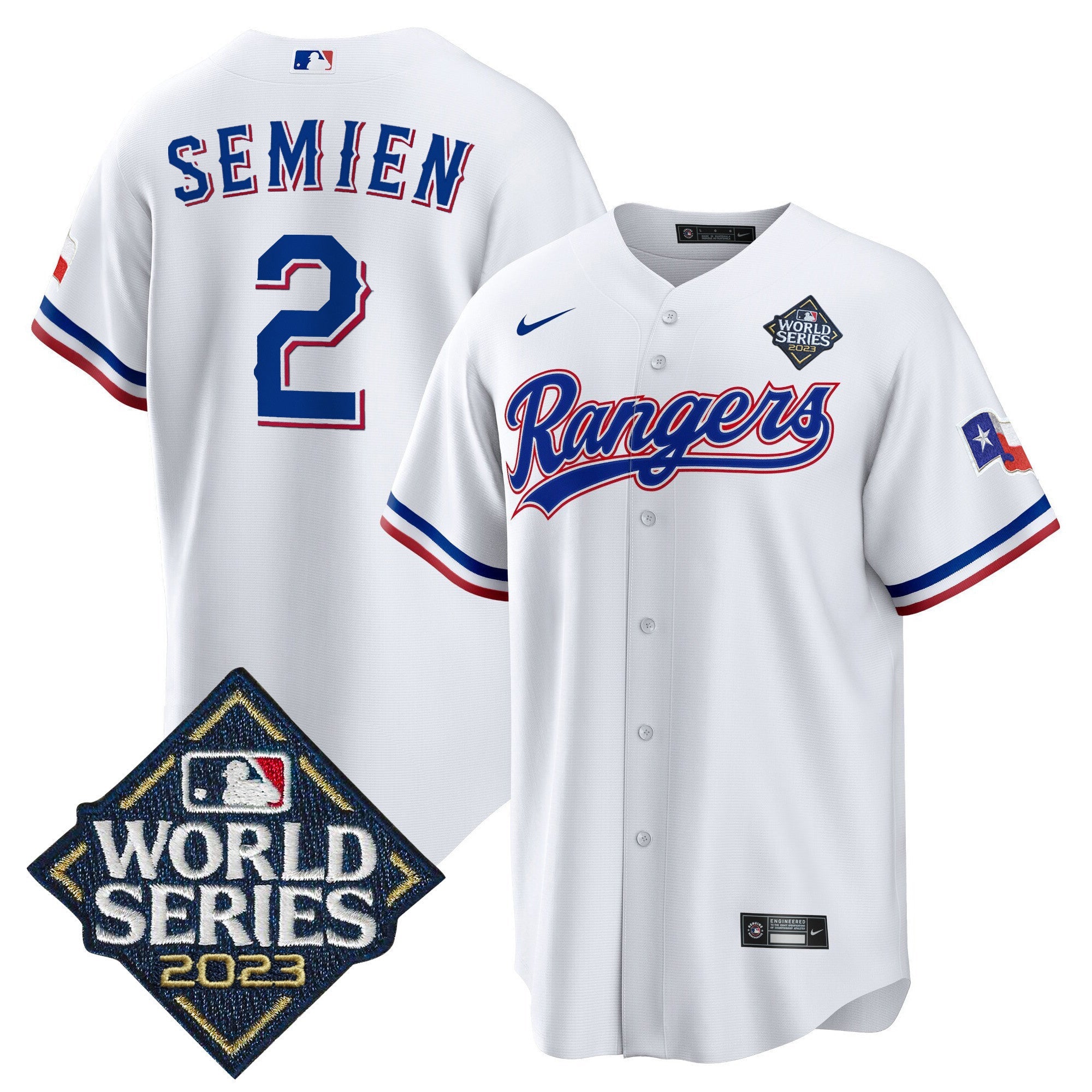 Men’s Texas 2023 World Series Cool Base Jersey