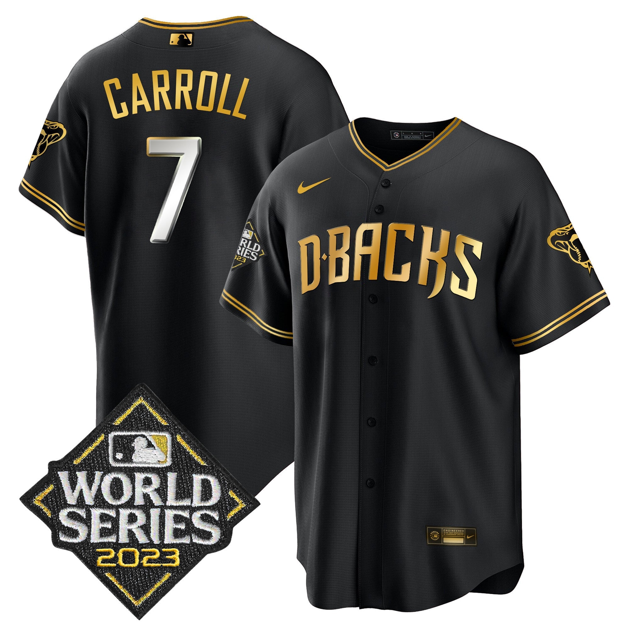 Men’s 2023 World Series Cool Base Gold Jersey