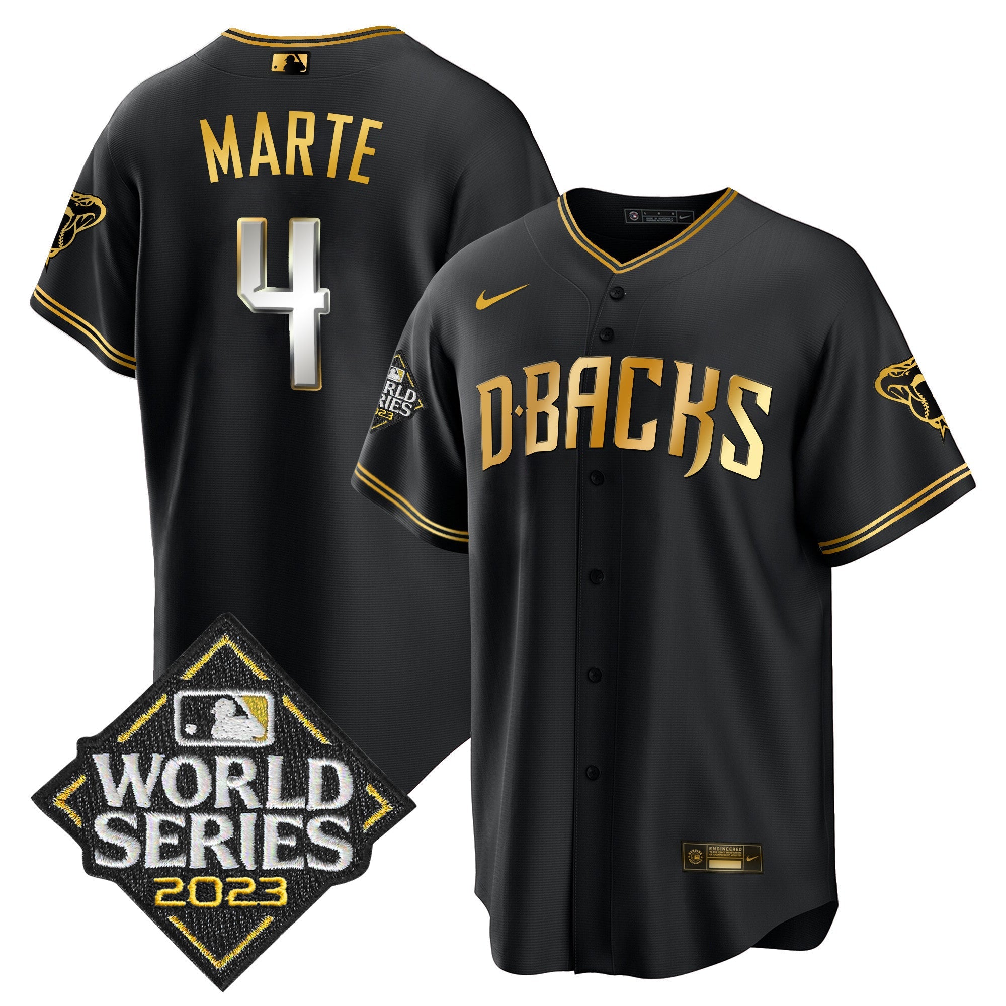 Men’s 2023 World Series Cool Base Gold Jersey