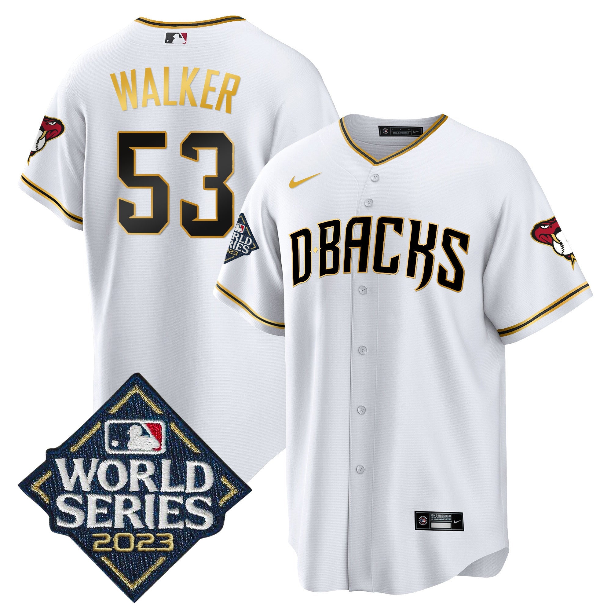 Men’s 2023 World Series Cool Base Gold Jersey