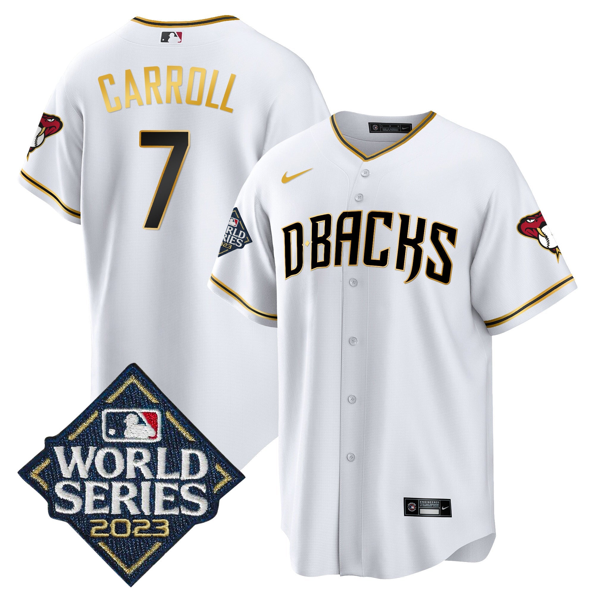 Men’s 2023 World Series Cool Base Gold Jersey