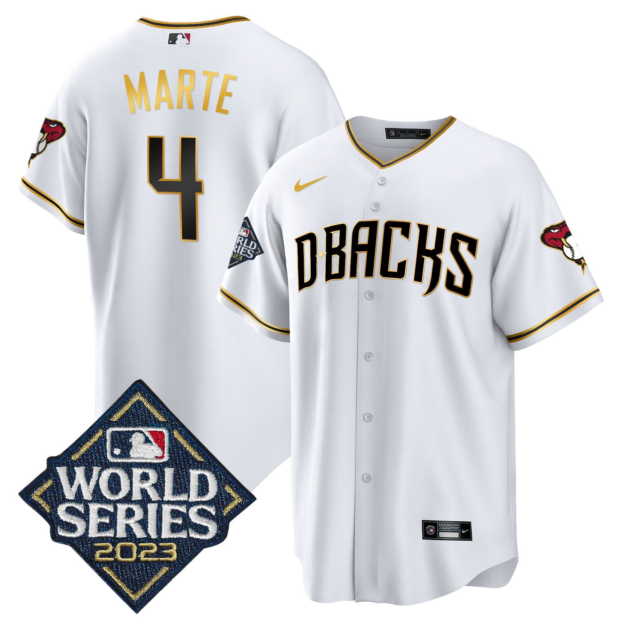 Men’s 2023 World Series Cool Base Gold Jersey