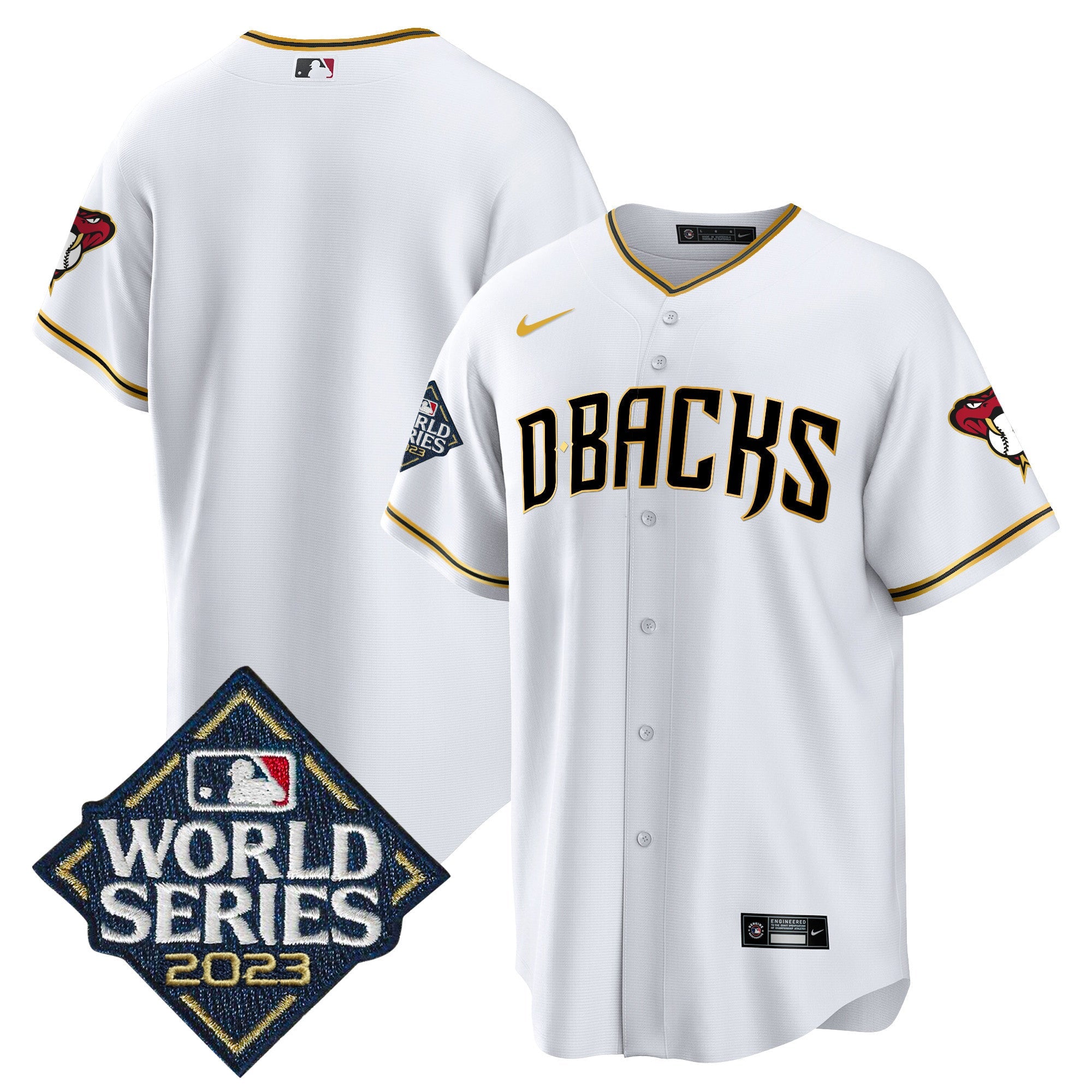 Men’s 2023 World Series Cool Base Gold Jersey
