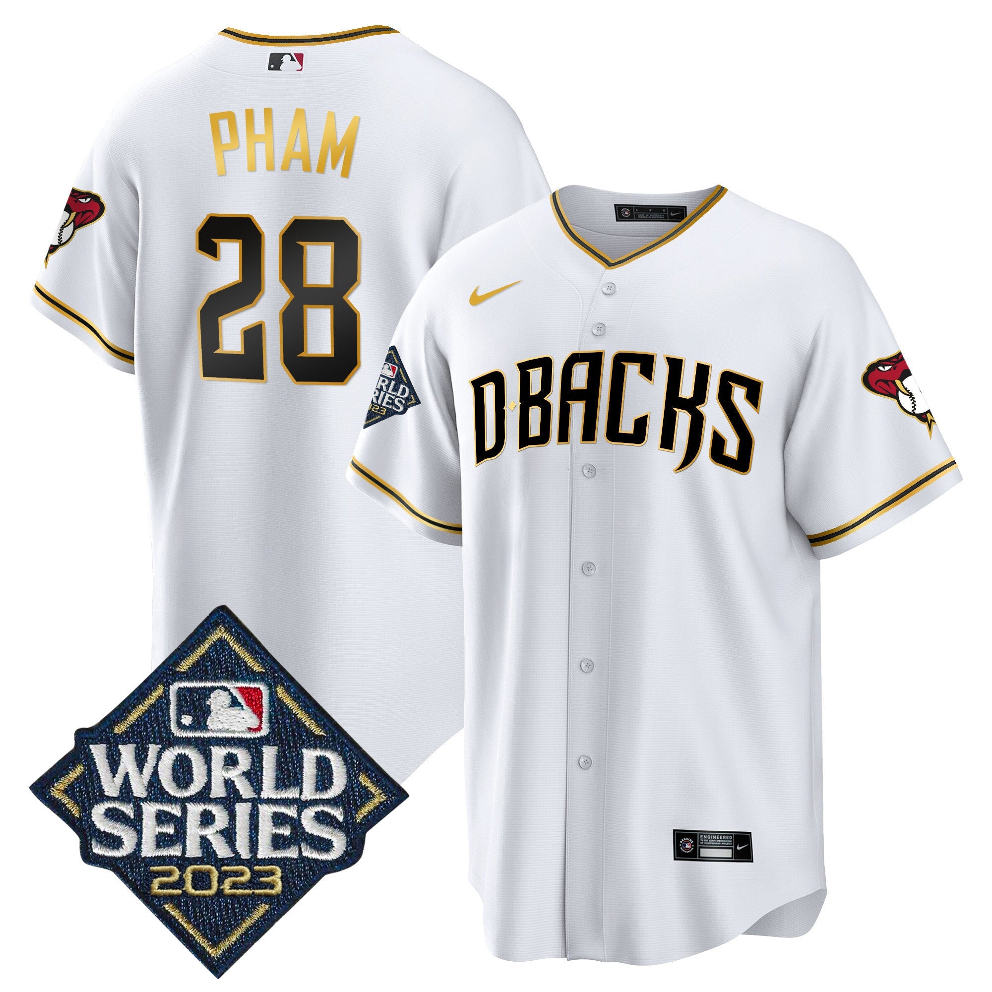 Men’s 2023 World Series Cool Base Gold Jersey