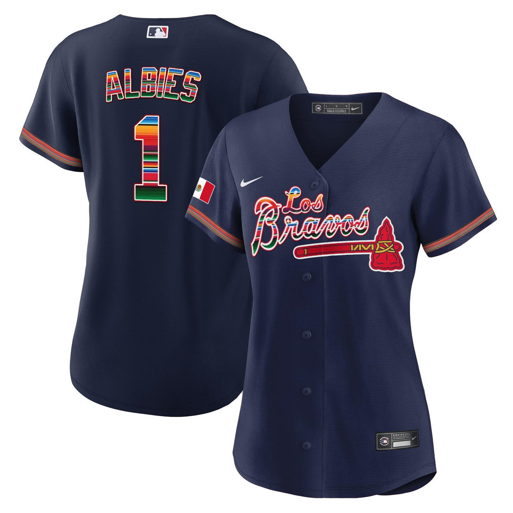 Women’s Atlanta Los Bravos Mexico Jersey