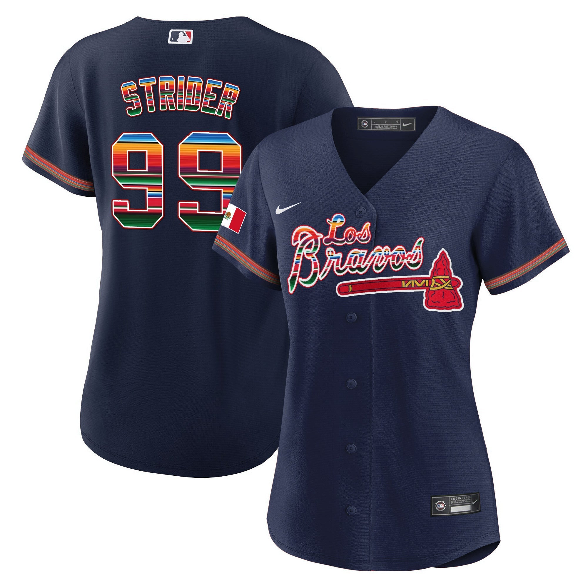 Women’s Atlanta Los Bravos Mexico Jersey
