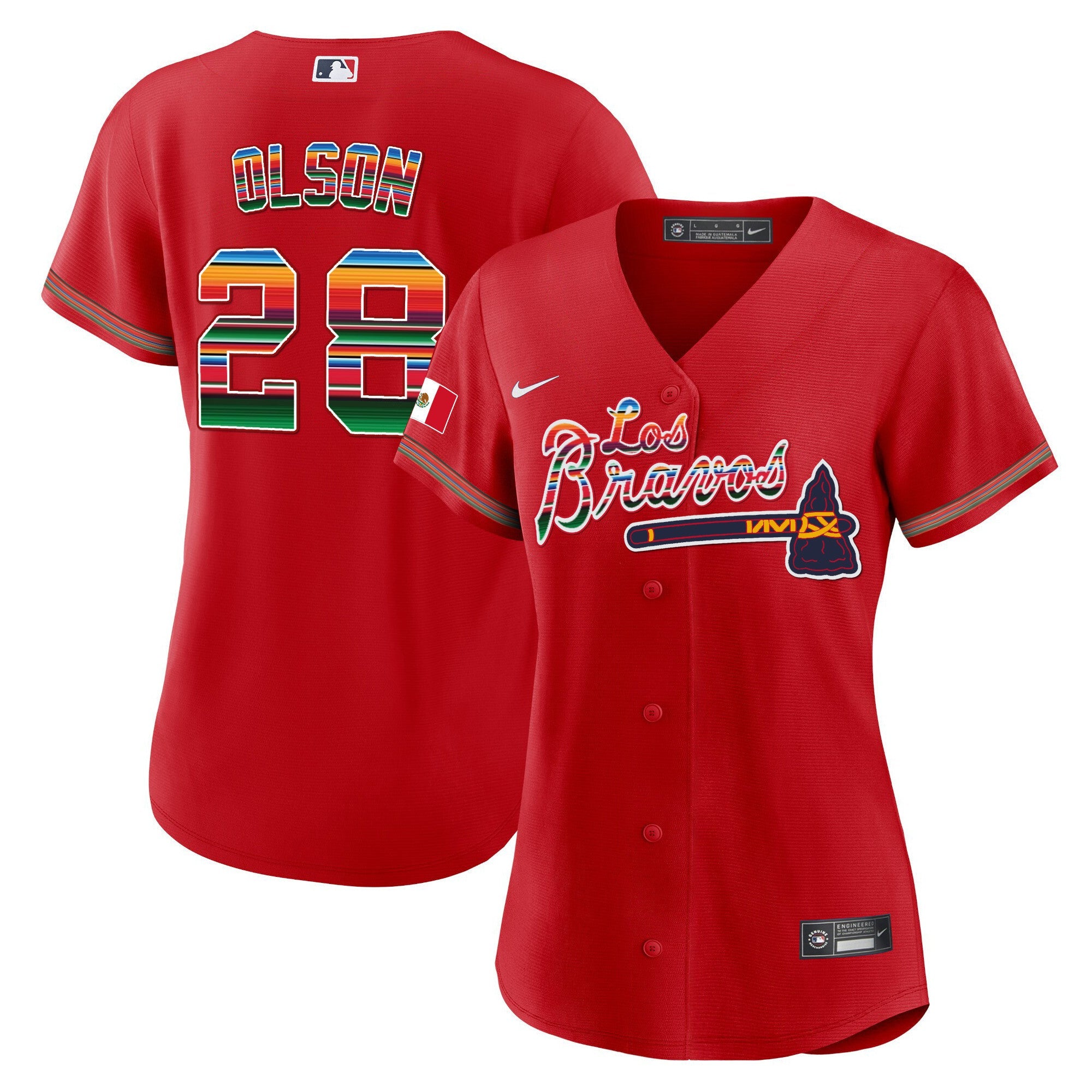 Women’s Atlanta Los Bravos Mexico Jersey
