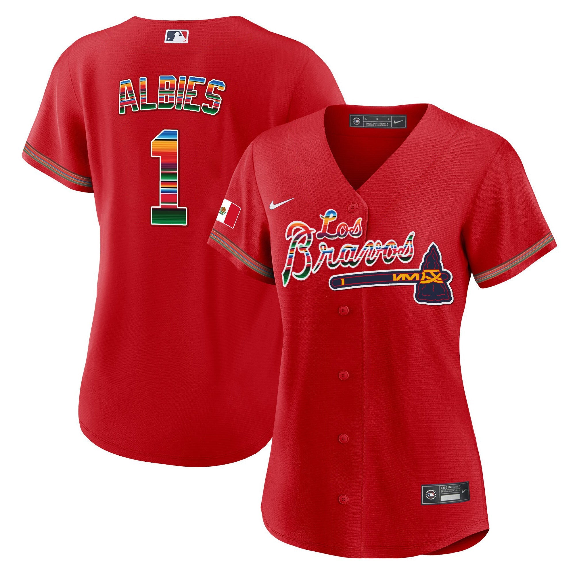 Women’s Atlanta Los Bravos Mexico Jersey