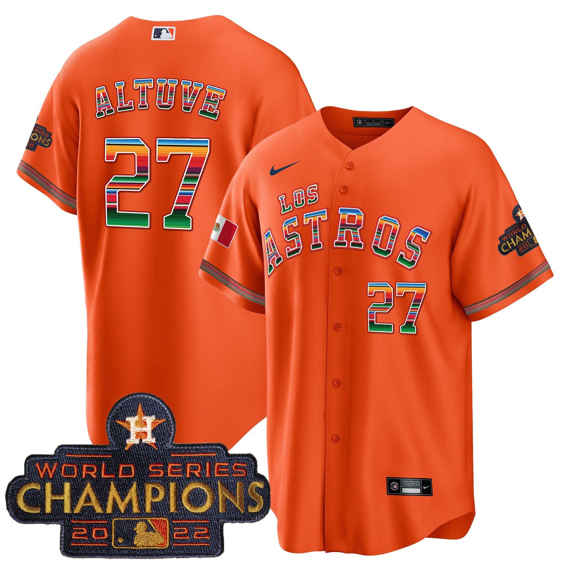 Men’s Houston Los Mexico Jersey