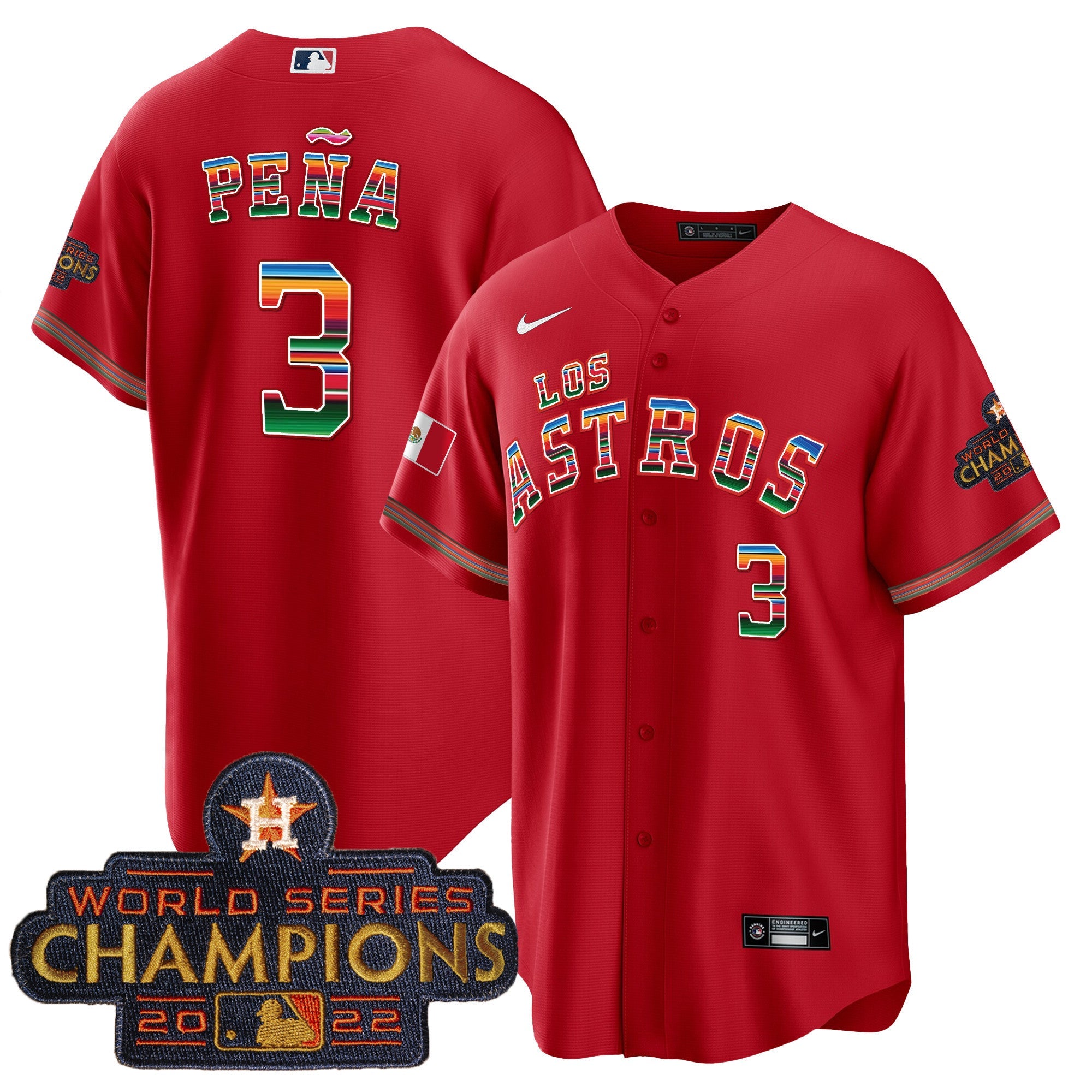 Men’s Houston Los Mexico Jersey