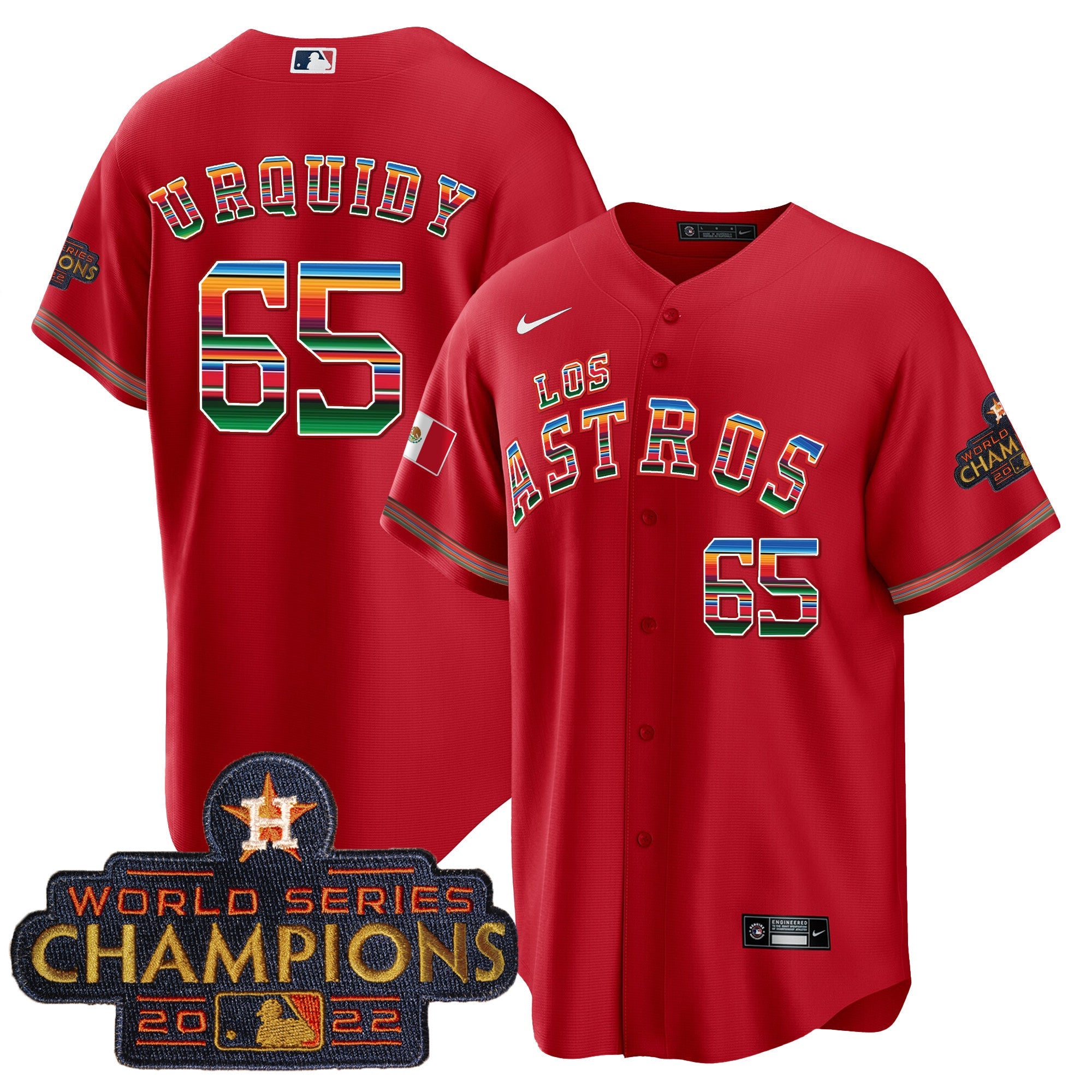 Men’s Houston Los Mexico Jersey
