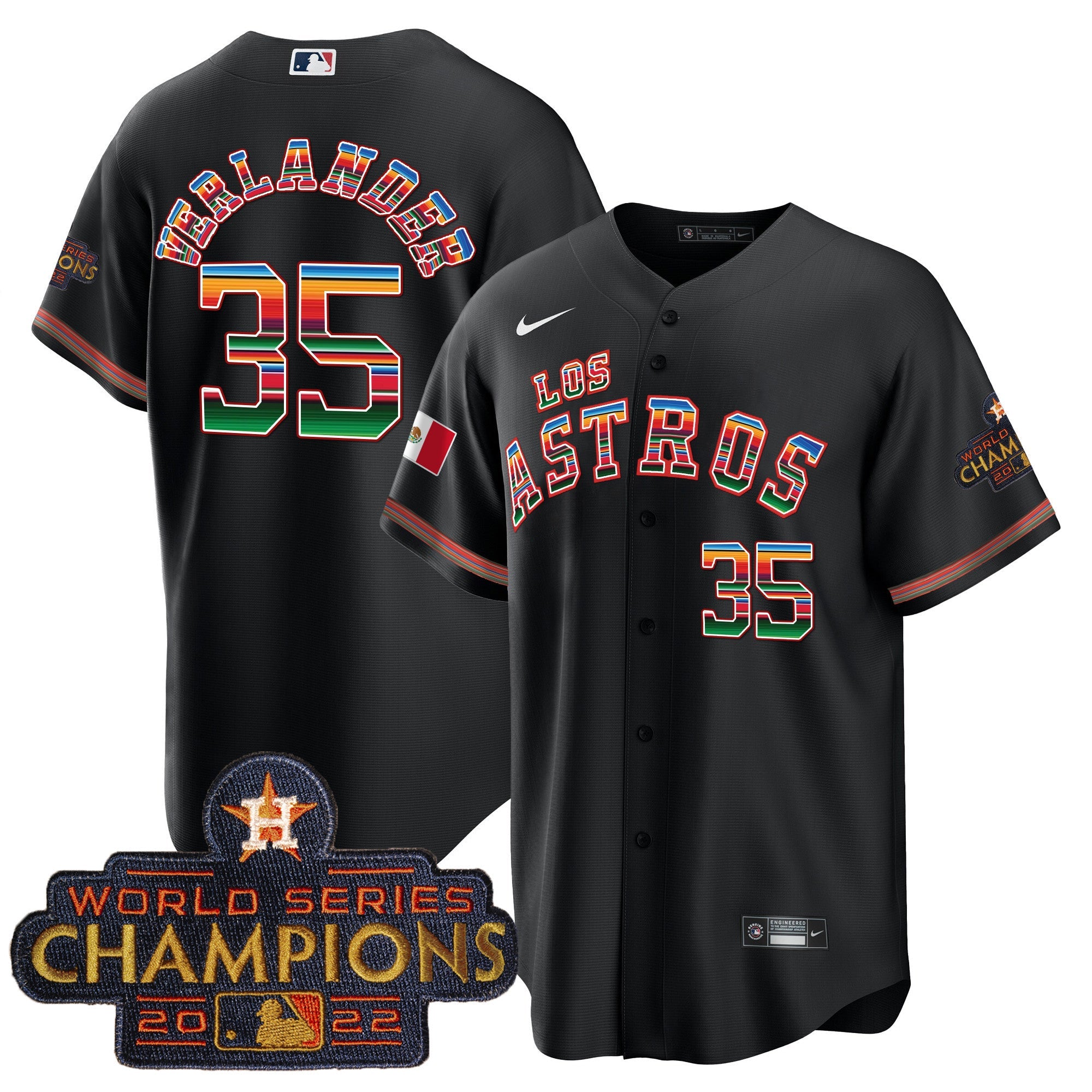 Men’s Houston Los Mexico Jersey