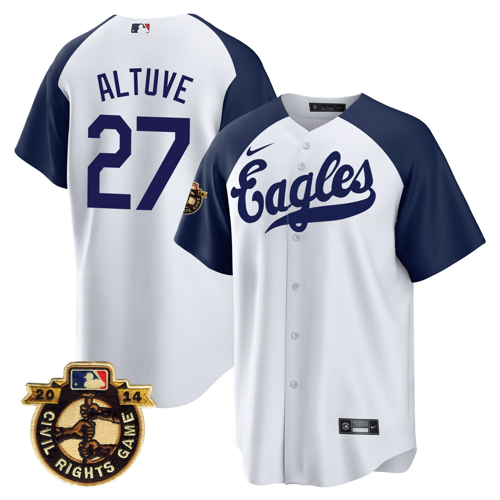 Men’s Throwback 1950 Houston Eagles Jersey