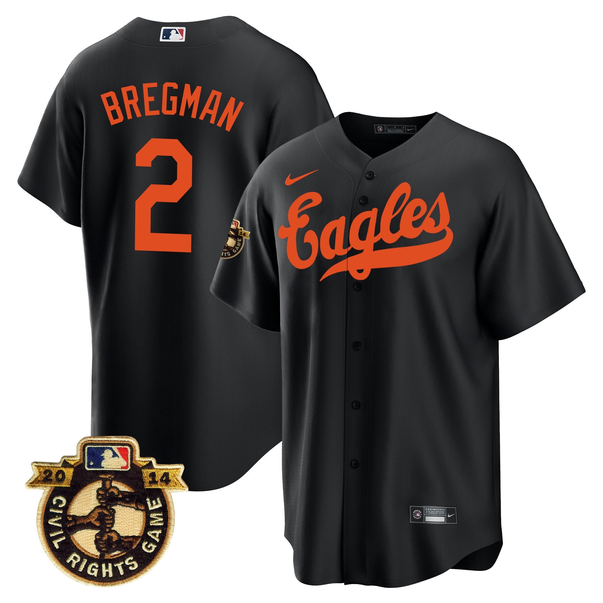 Men’s Throwback 1950 Houston Eagles Jersey