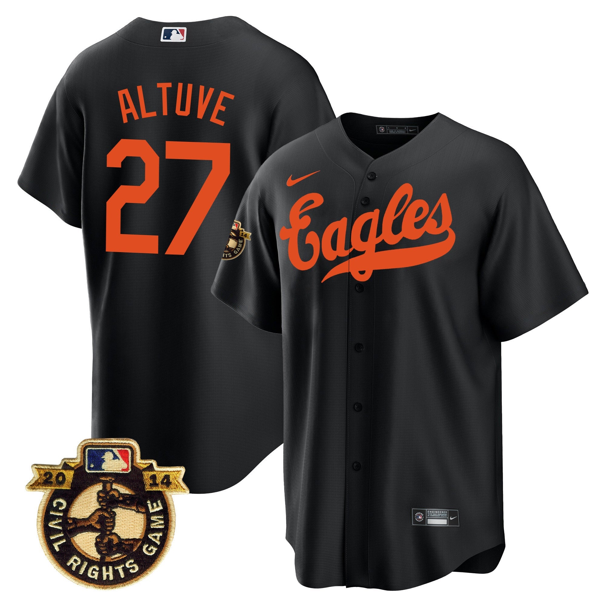 Men’s Throwback 1950 Houston Eagles Jersey