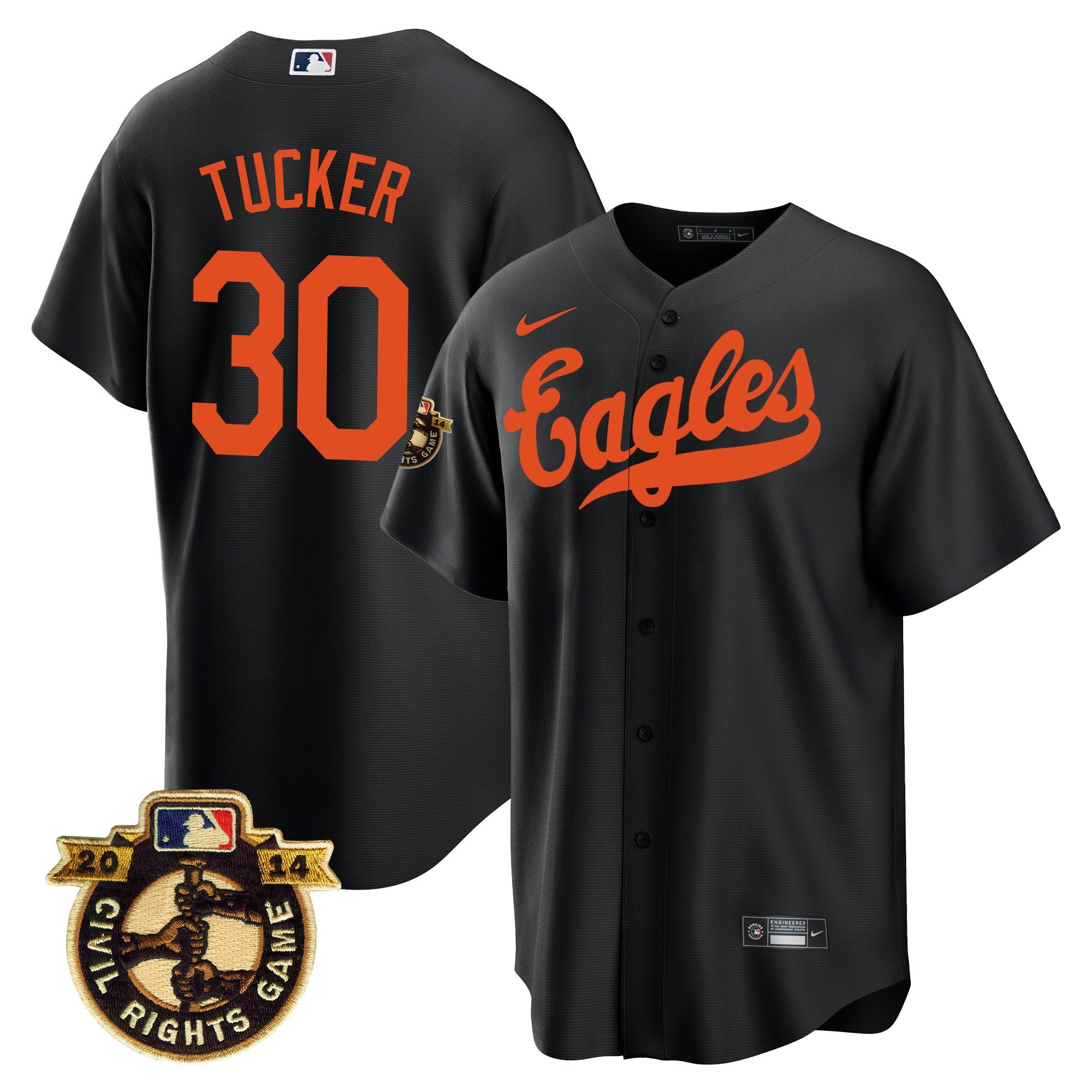 Men’s Throwback 1950 Houston Eagles Jersey