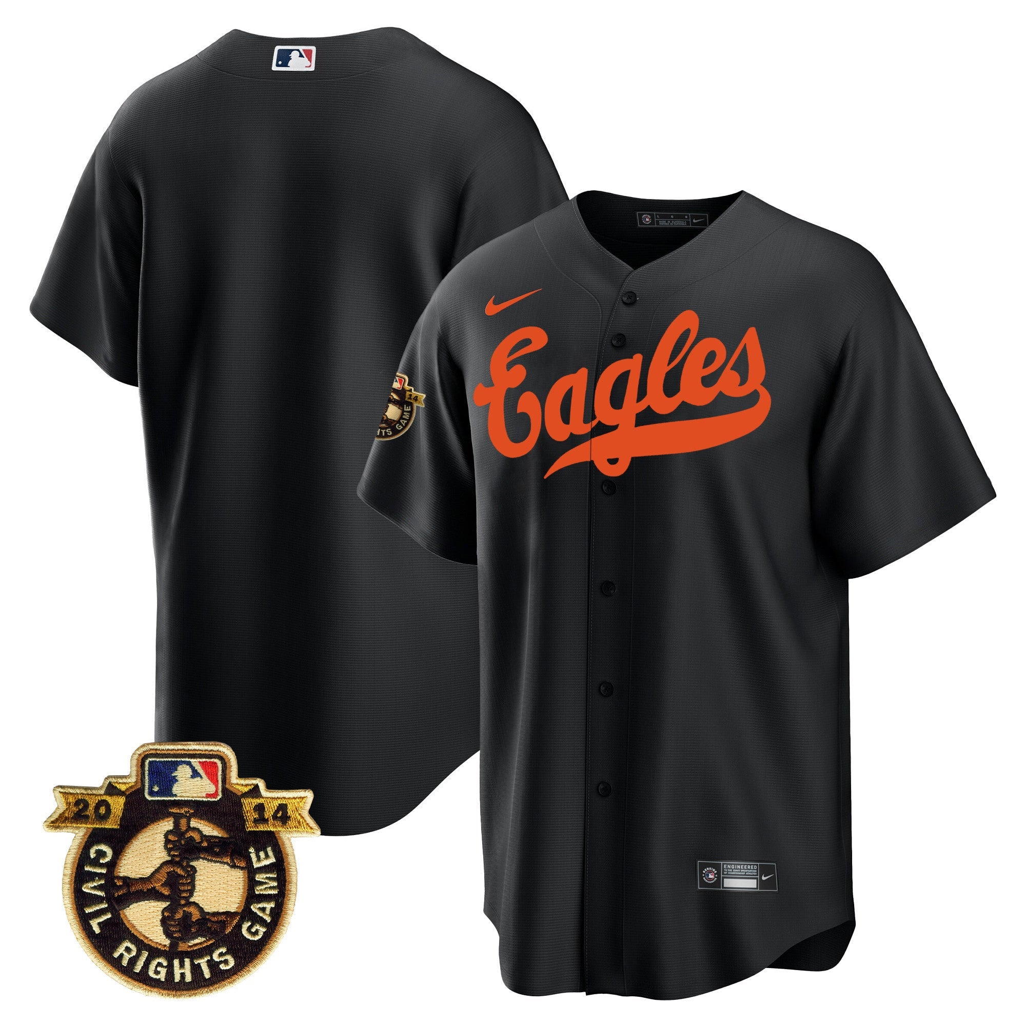 Men’s Throwback 1950 Houston Eagles Jersey