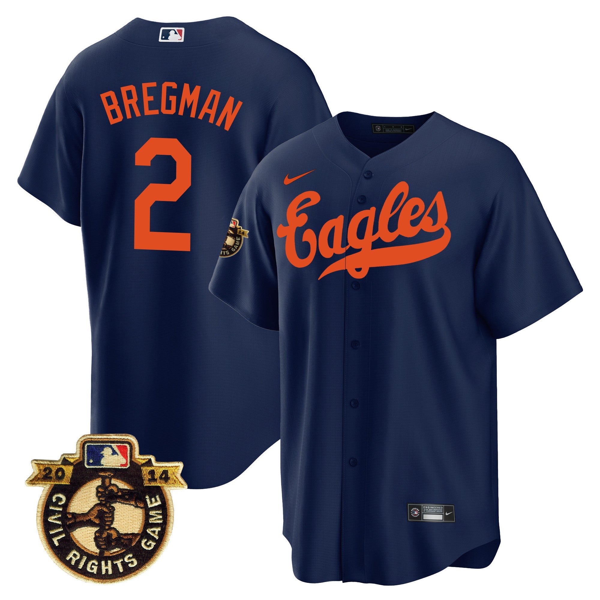 Men’s Throwback 1950 Houston Eagles Jersey