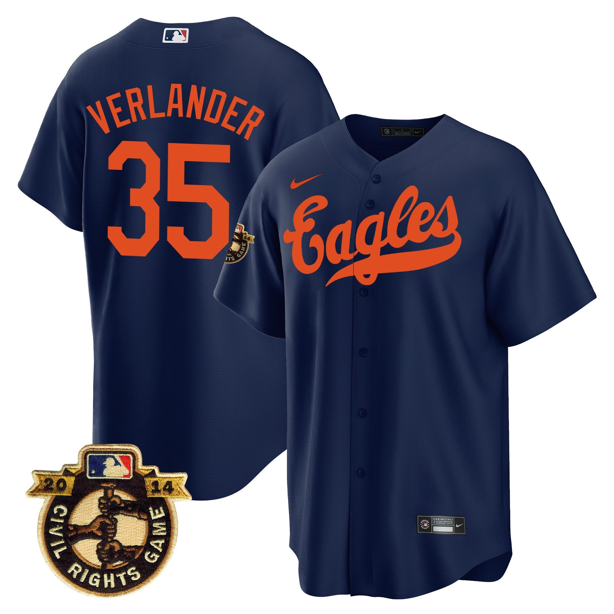 Men’s Throwback 1950 Houston Eagles Jersey