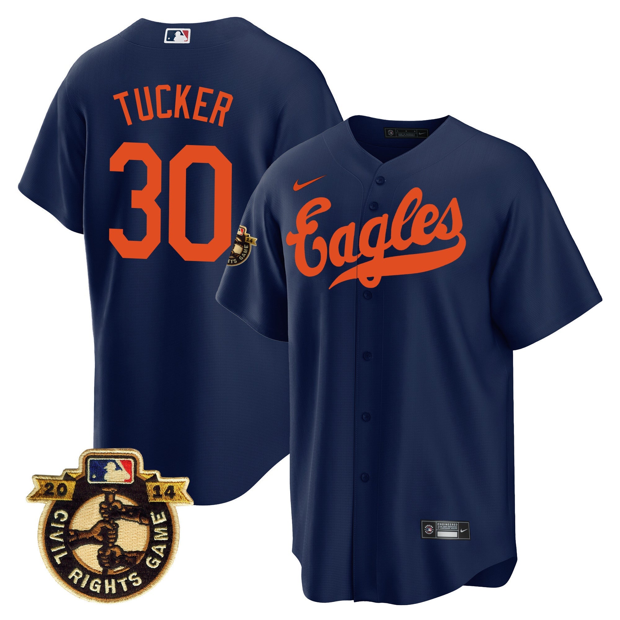 Men’s Throwback 1950 Houston Eagles Jersey