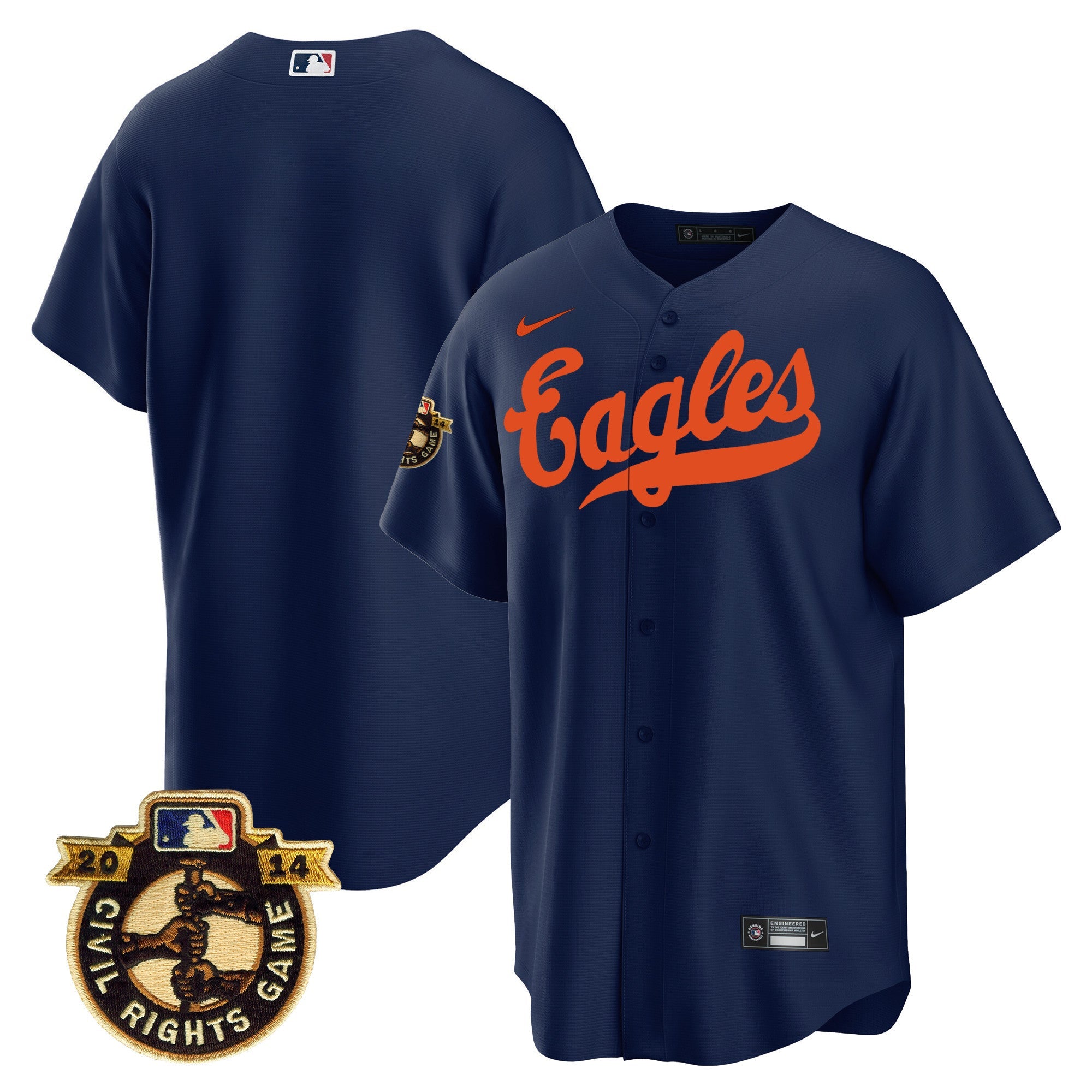 Men’s Throwback 1950 Houston Eagles Jersey