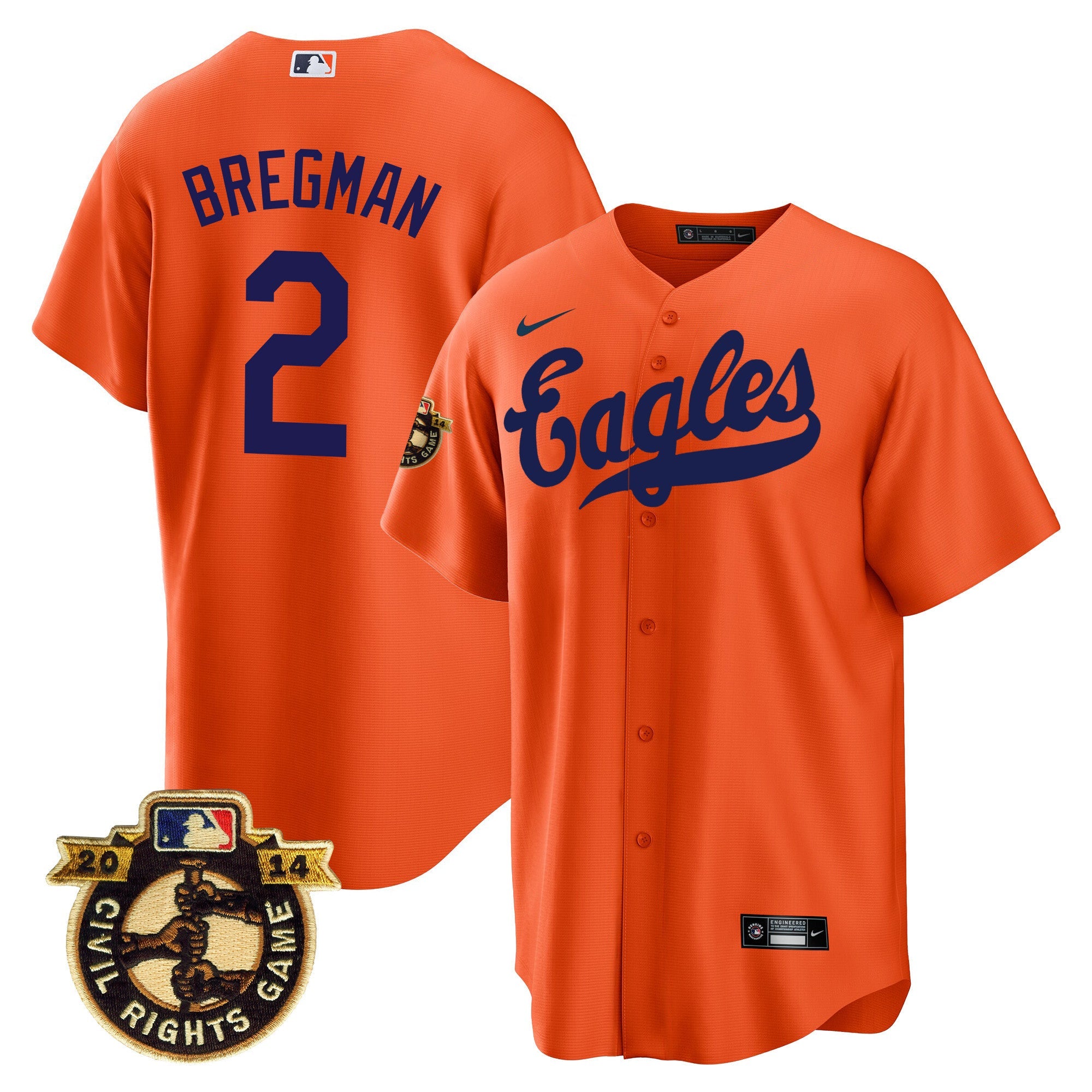Men’s Throwback 1950 Houston Eagles Jersey