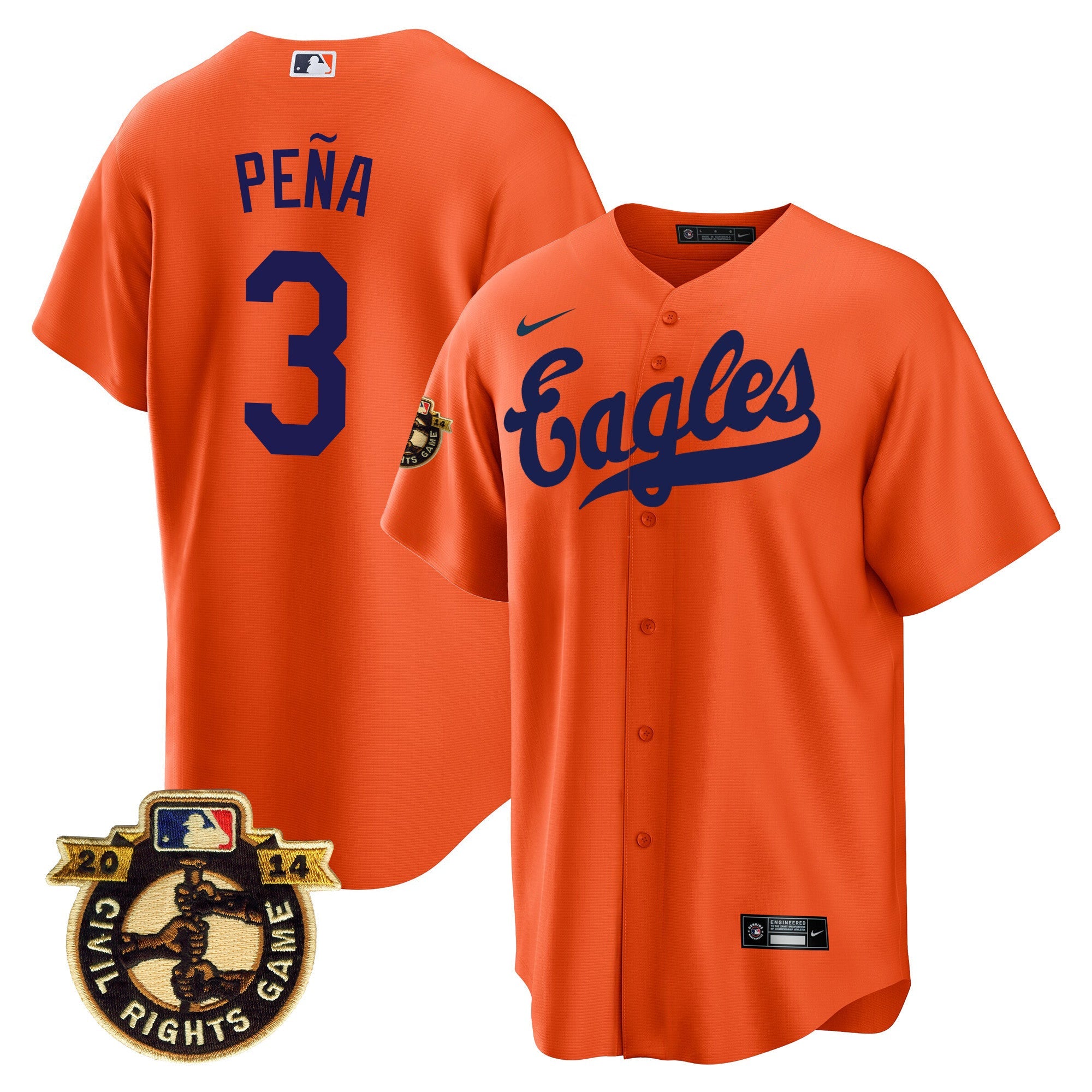 Men’s Throwback 1950 Houston Eagles Jersey