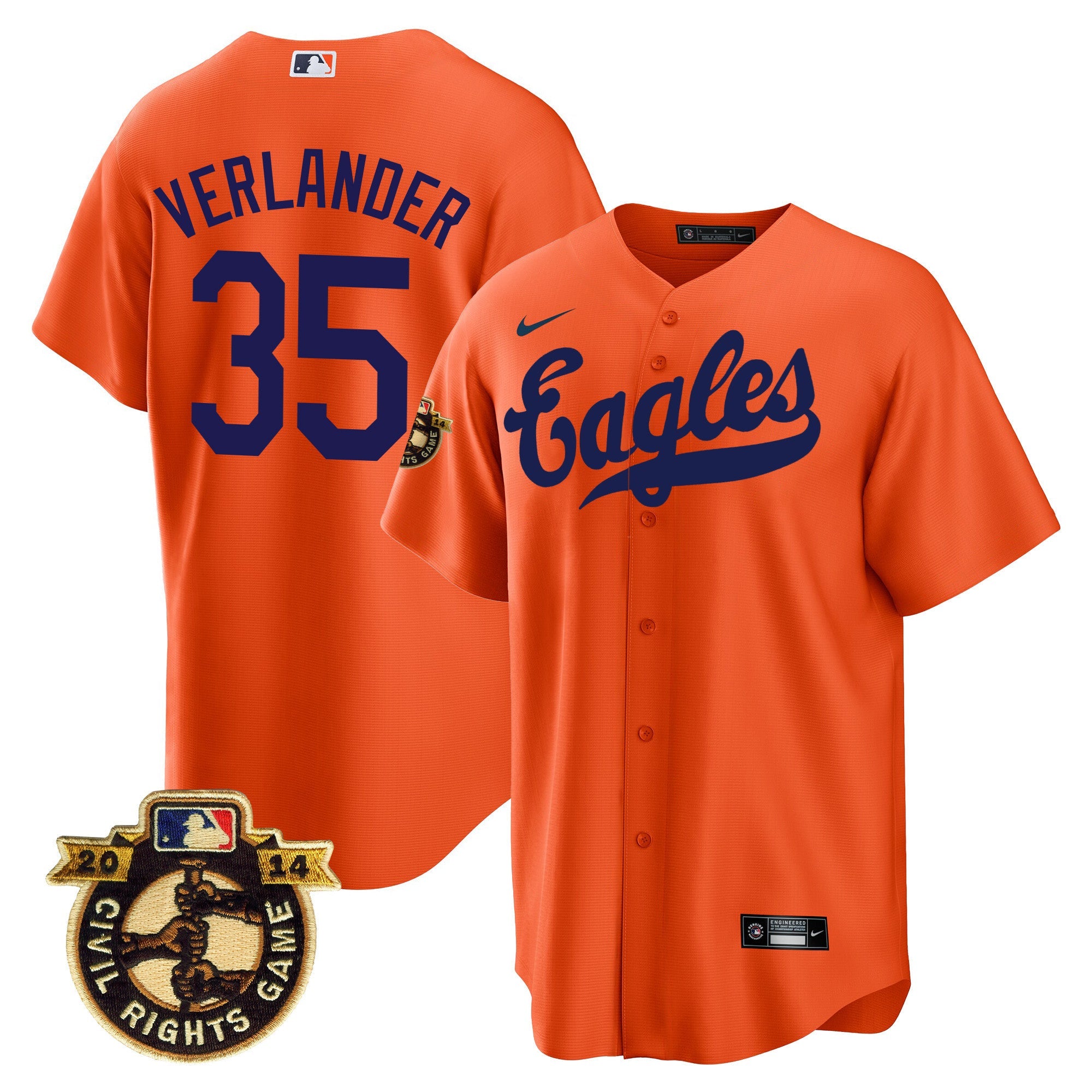 Men’s Throwback 1950 Houston Eagles Jersey