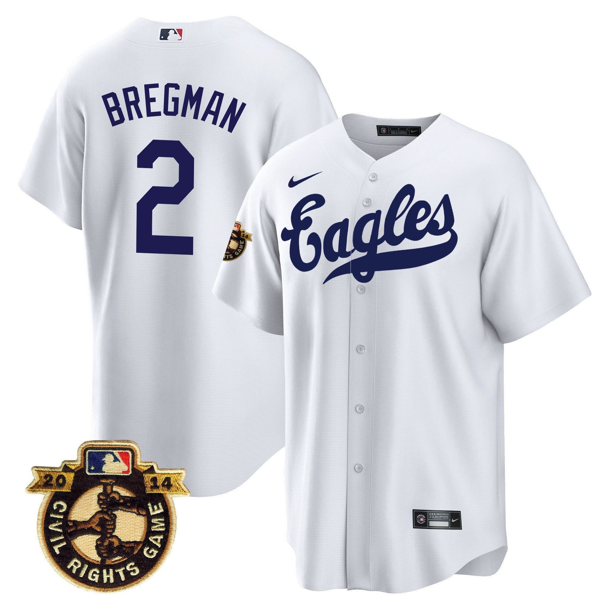 Men’s Throwback 1950 Houston Eagles Jersey