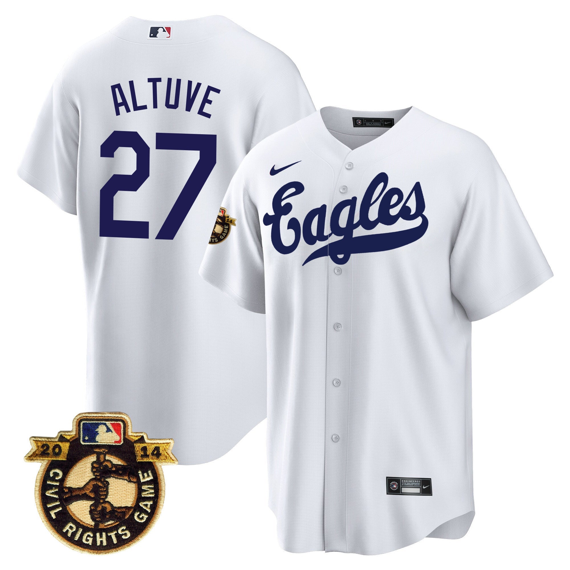 Men’s Throwback 1950 Houston Eagles Jersey