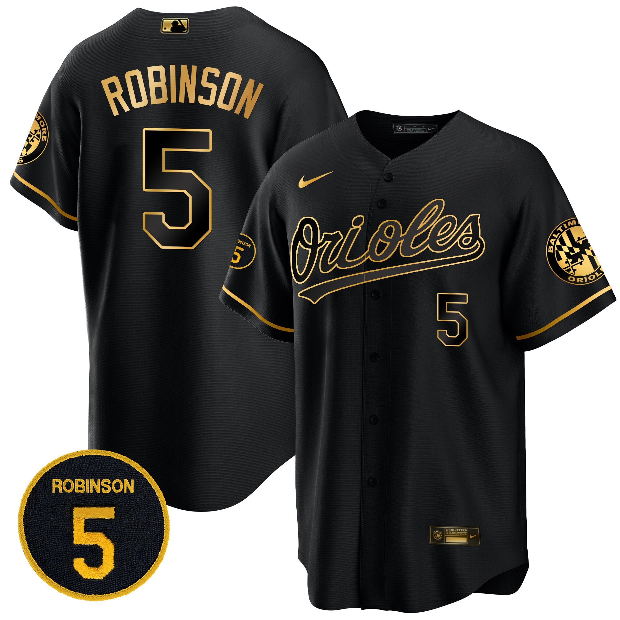 Men’s Baltimore Robinson Patch Cool Base Jersey