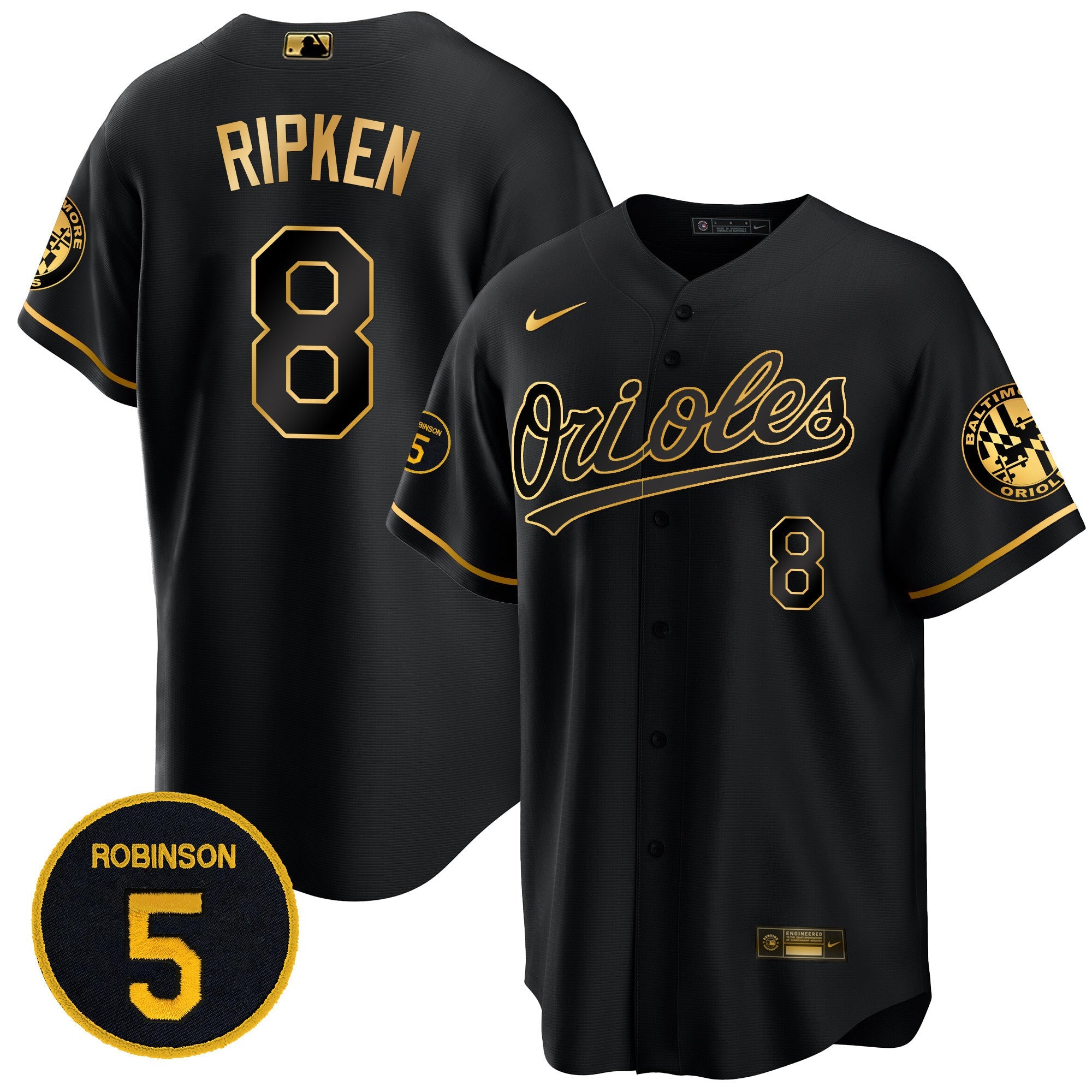 Men’s Baltimore Robinson Patch Cool Base Jersey