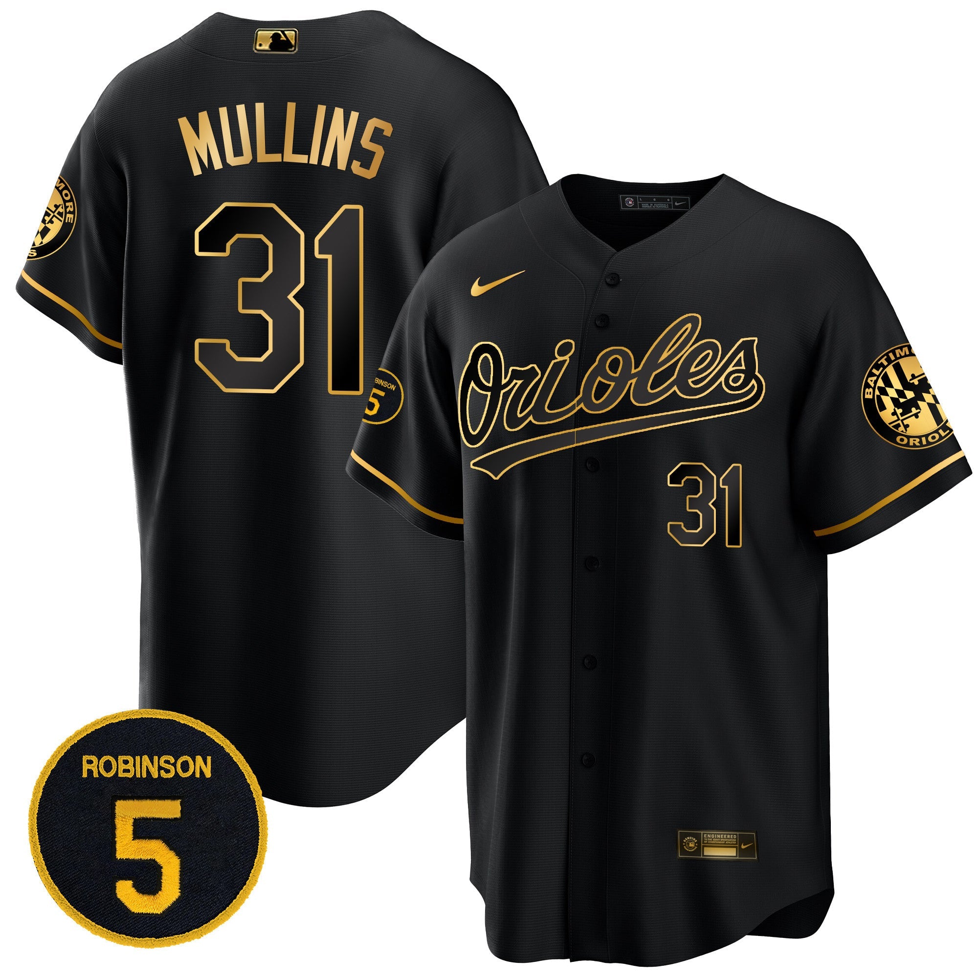 Men’s Baltimore Robinson Patch Cool Base Jersey
