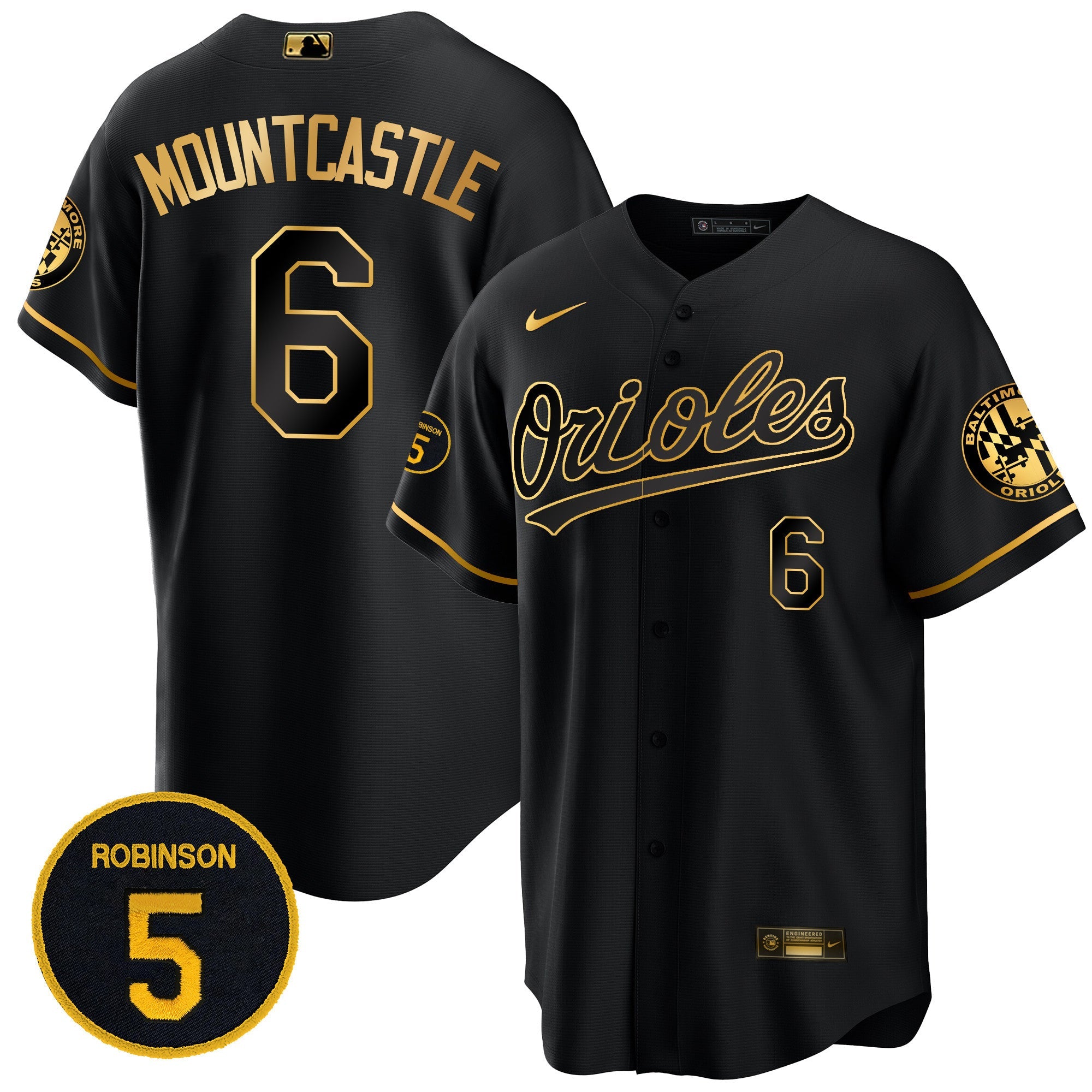 Men’s Baltimore Robinson Patch Cool Base Jersey