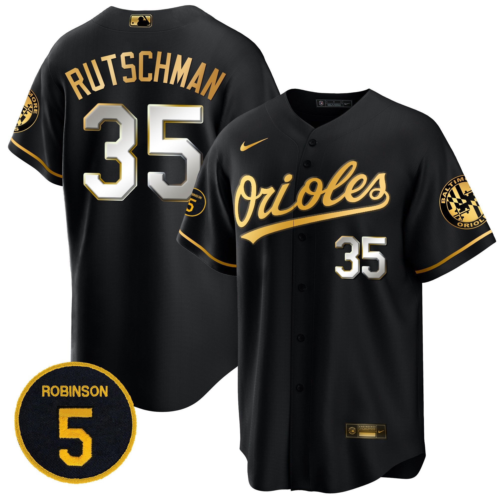 Men’s Baltimore Robinson Patch Cool Base Jersey
