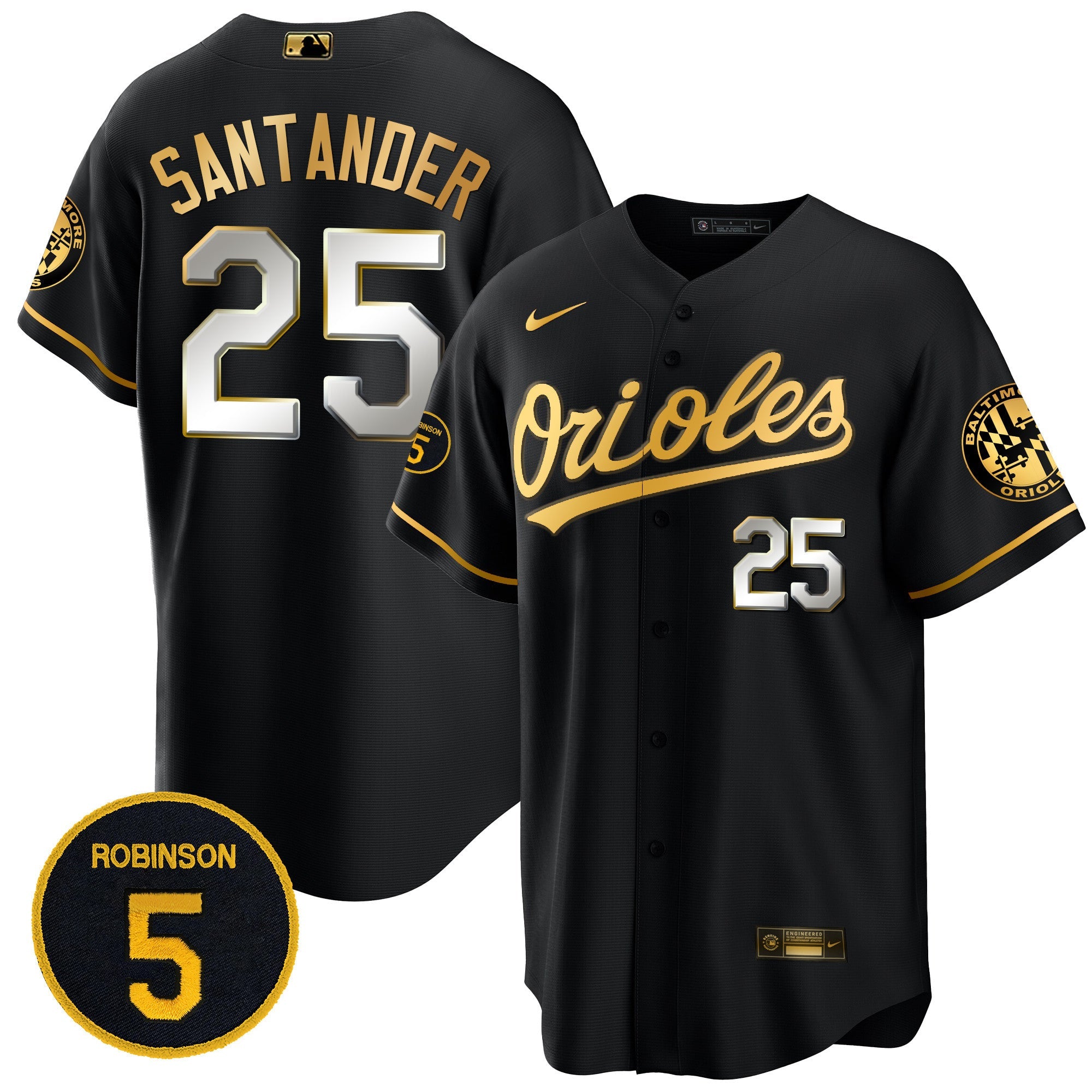 Men’s Baltimore Robinson Patch Cool Base Jersey