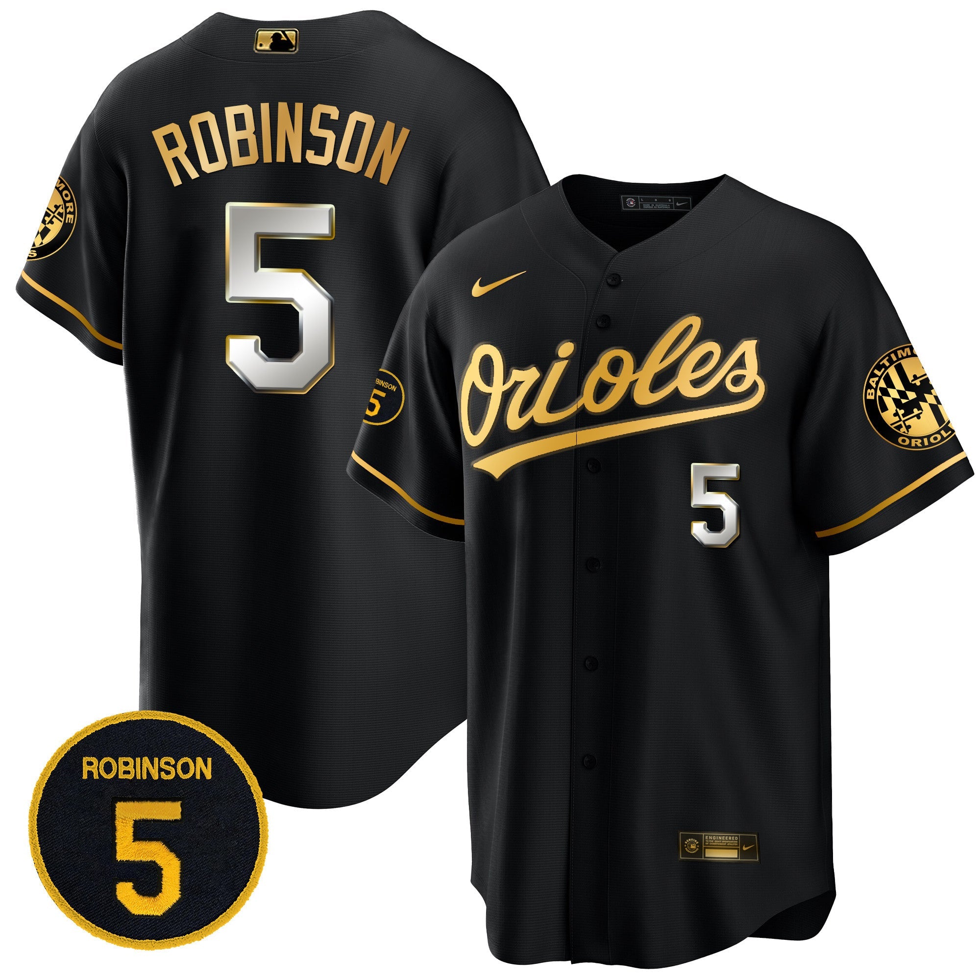 Men’s Baltimore Robinson Patch Cool Base Jersey