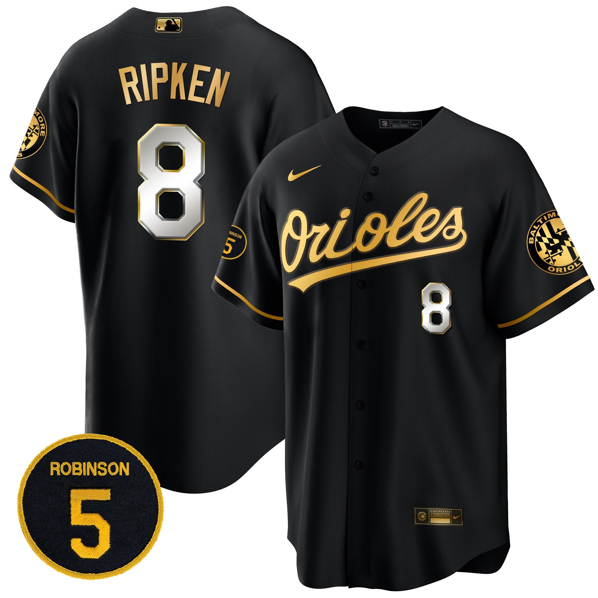 Men’s Baltimore Robinson Patch Cool Base Jersey