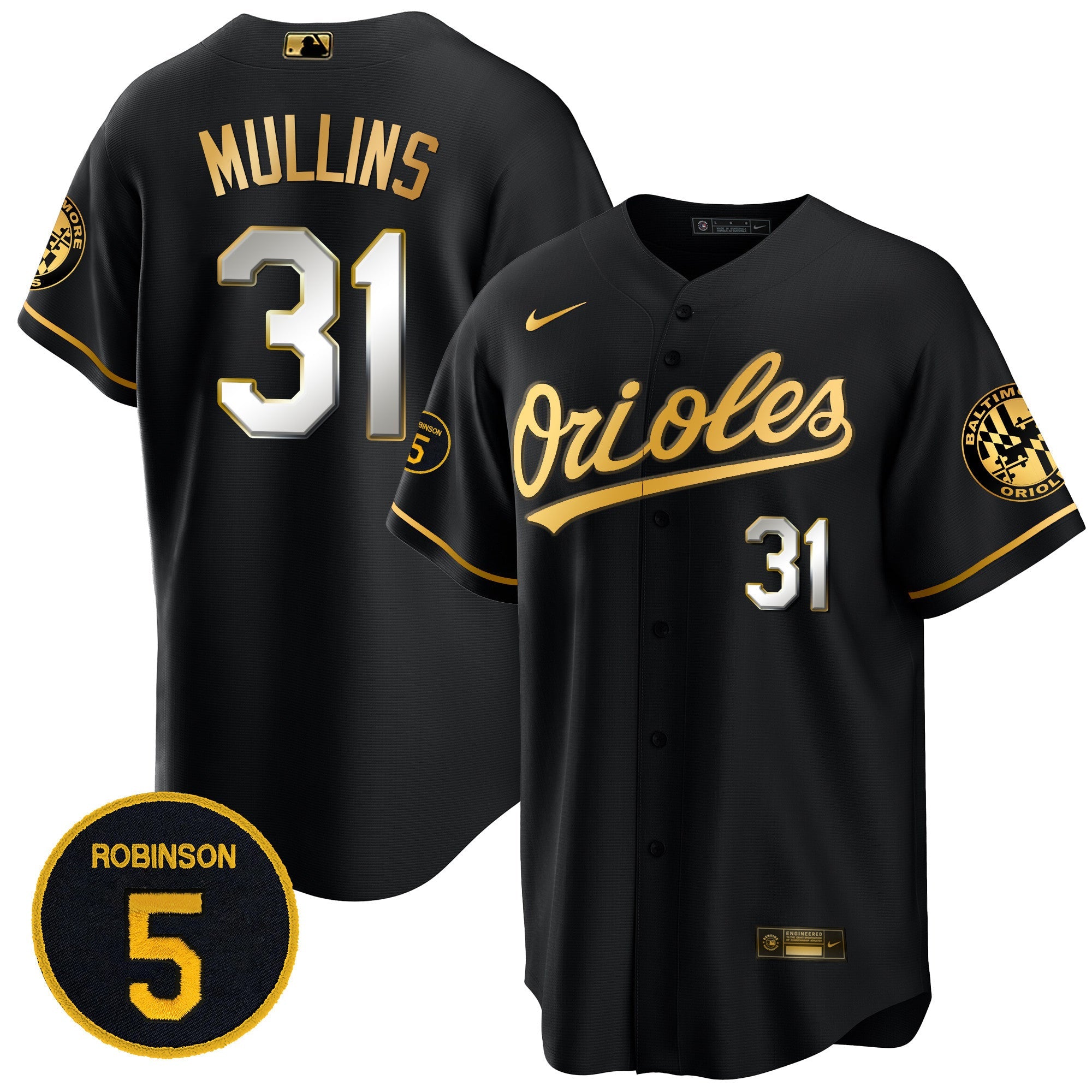 Men’s Baltimore Robinson Patch Cool Base Jersey