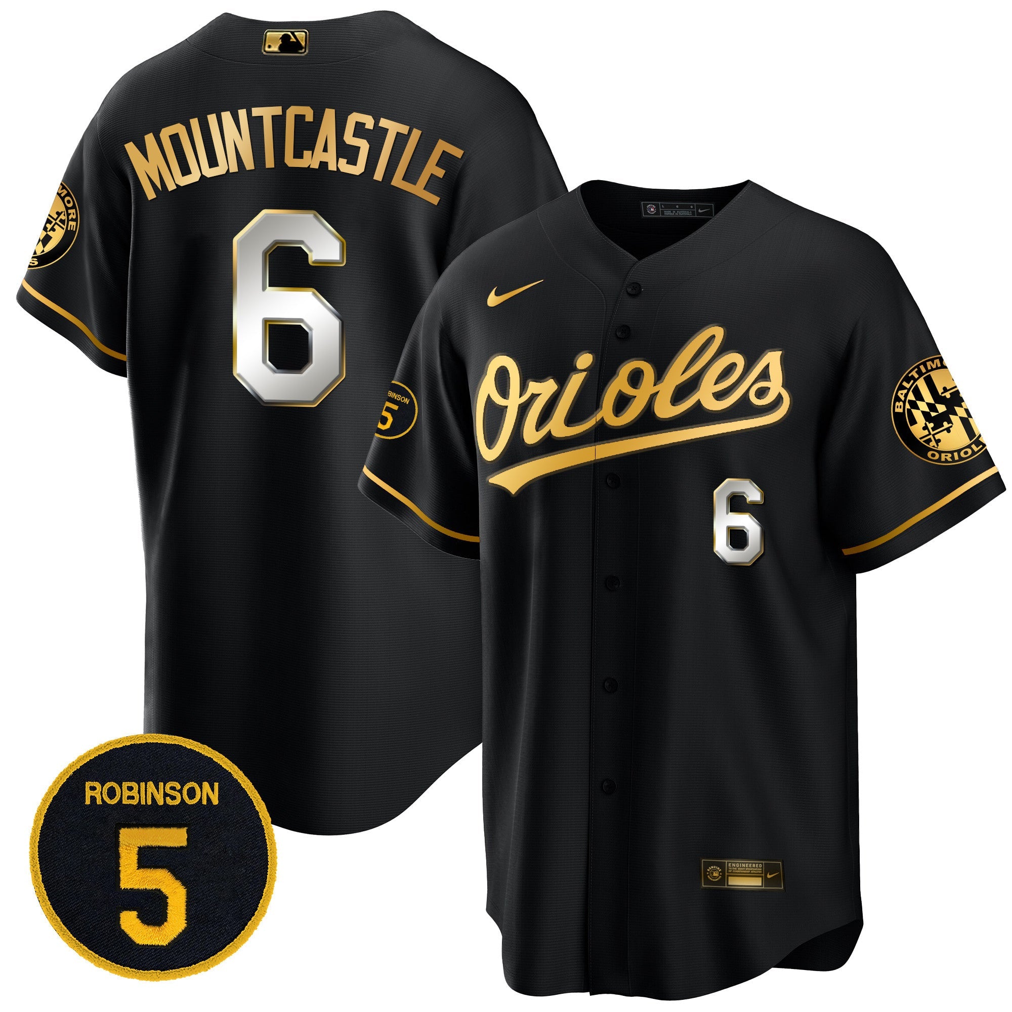 Men’s Baltimore Robinson Patch Cool Base Jersey
