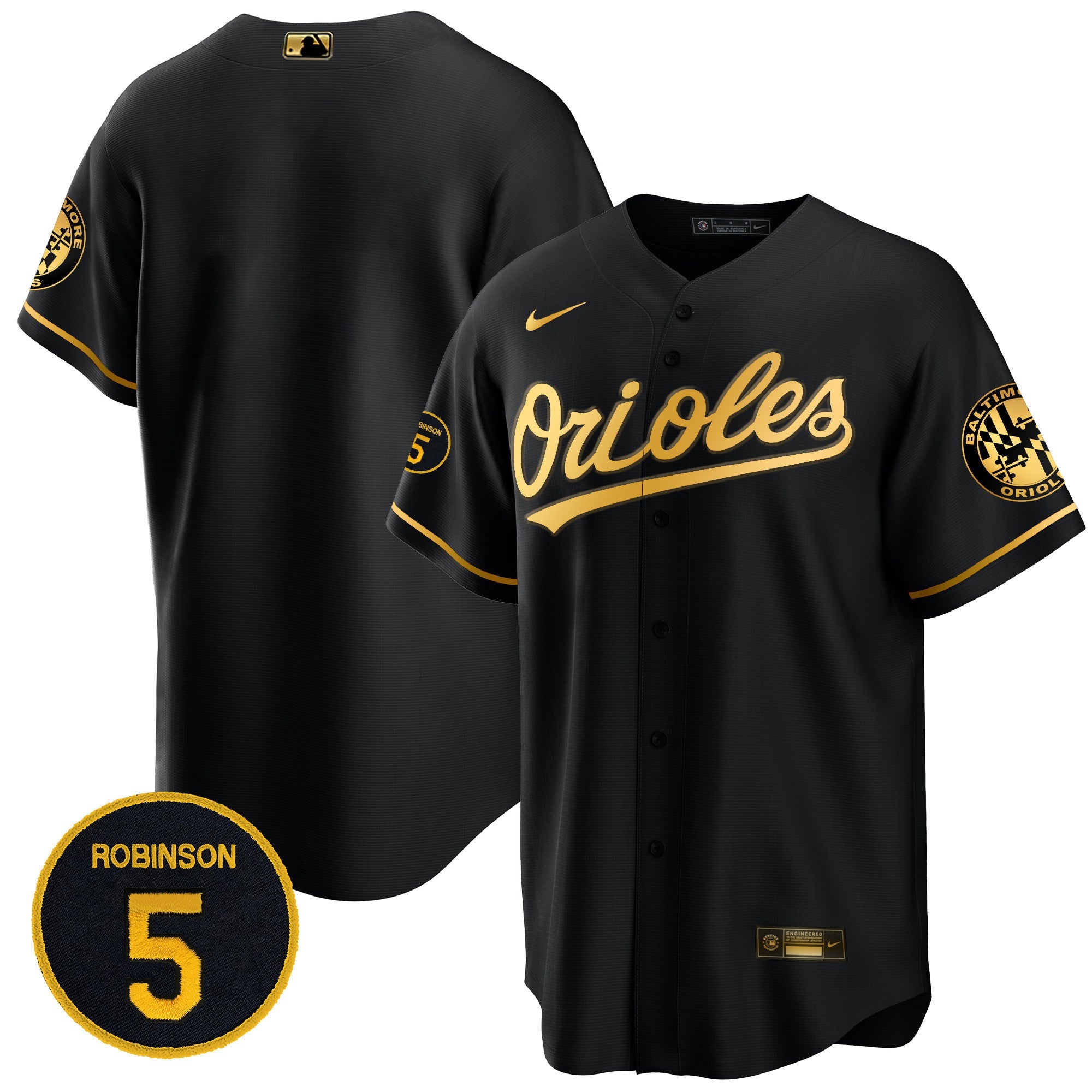 Men’s Baltimore Robinson Patch Cool Base Jersey