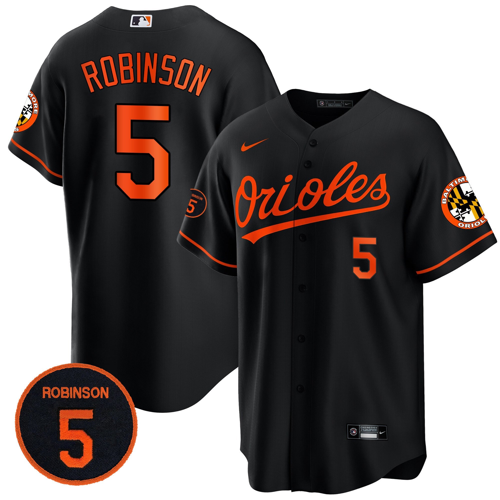 Men’s Baltimore Robinson Patch Cool Base Jersey