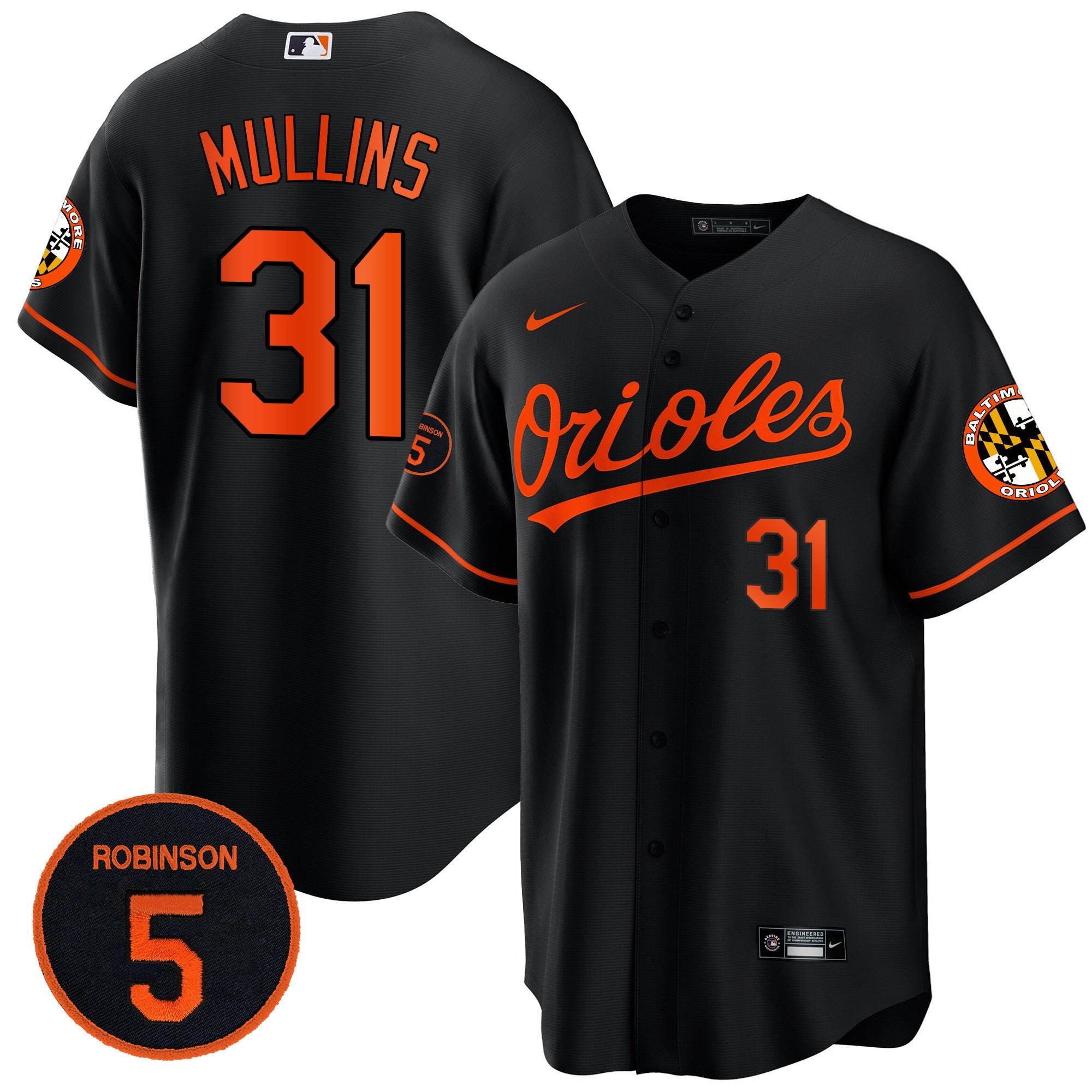 Men’s Baltimore Robinson Patch Cool Base Jersey