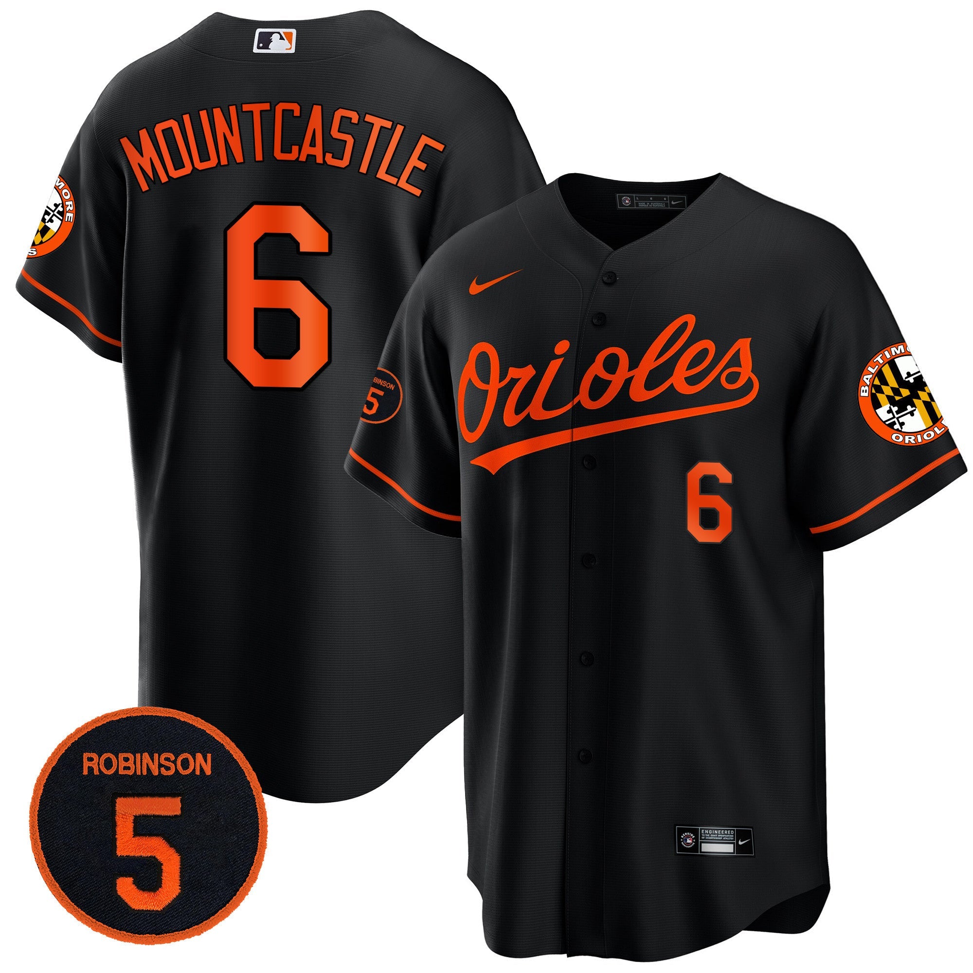 Men’s Baltimore Robinson Patch Cool Base Jersey