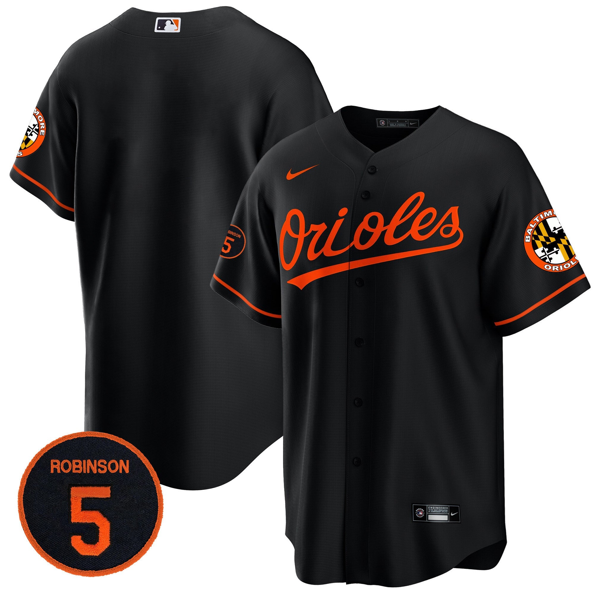 Men’s Baltimore Robinson Patch Cool Base Jersey
