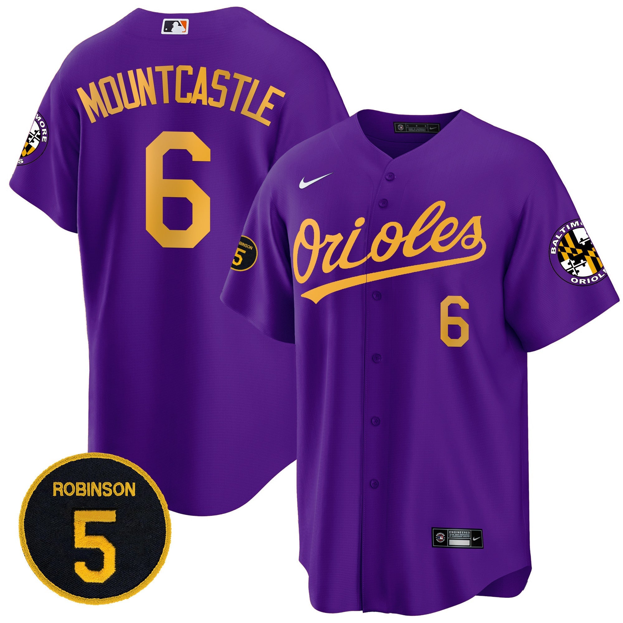 Men’s Baltimore Robinson Patch Cool Base Jersey