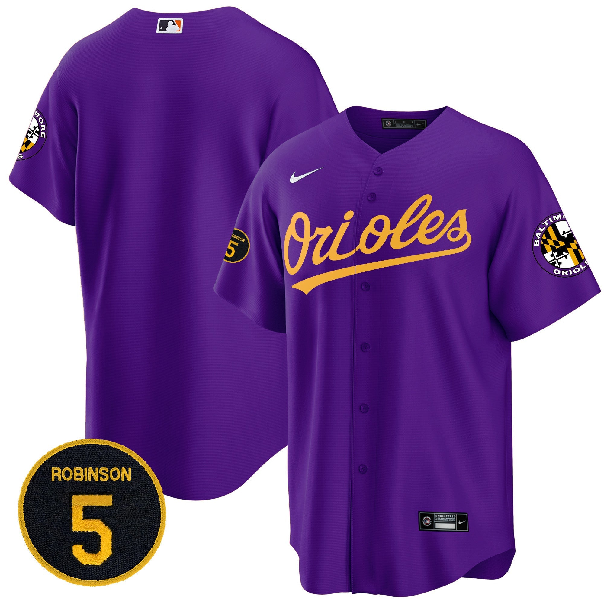 Men’s Baltimore Robinson Patch Cool Base Jersey