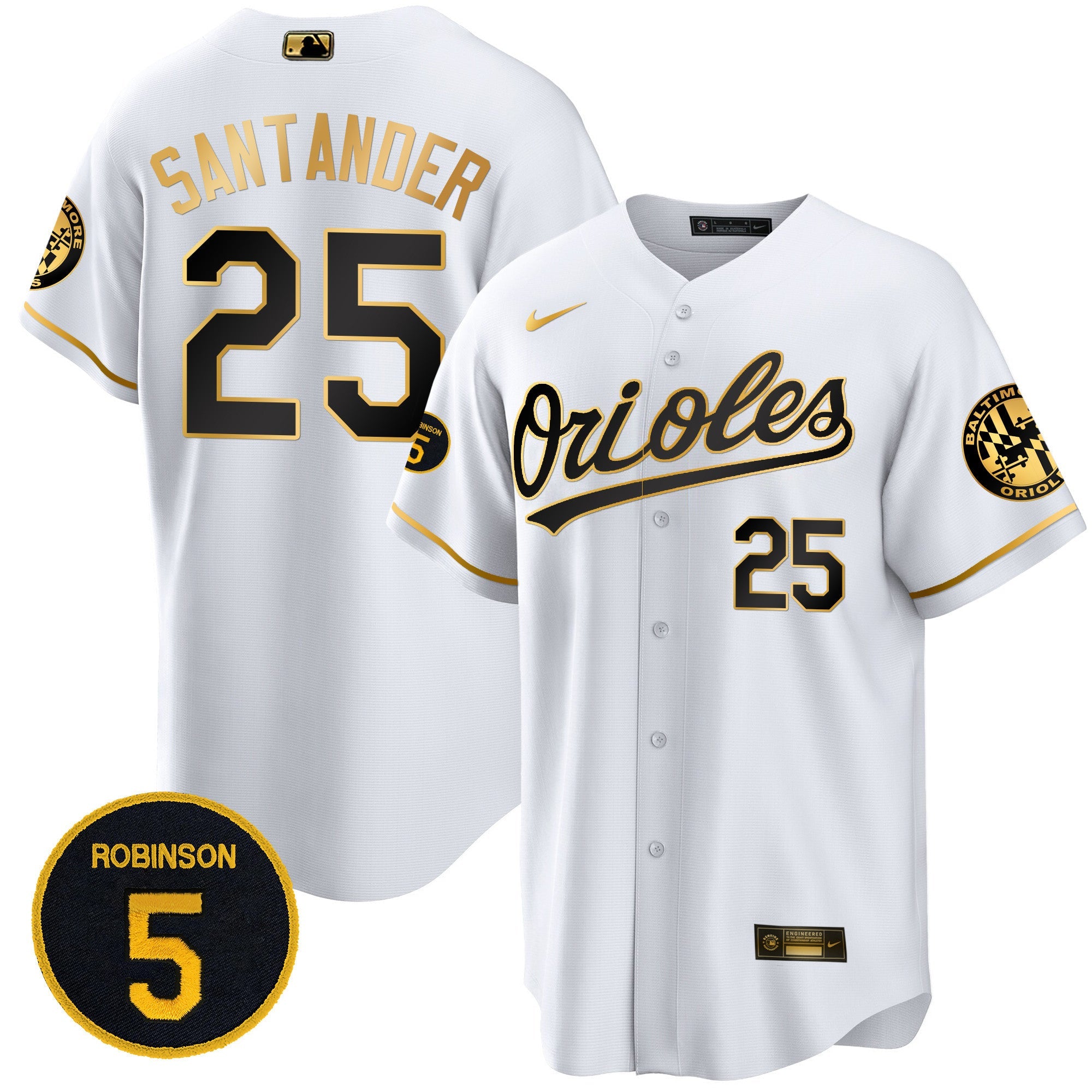 Men’s Baltimore Robinson Patch Cool Base Jersey