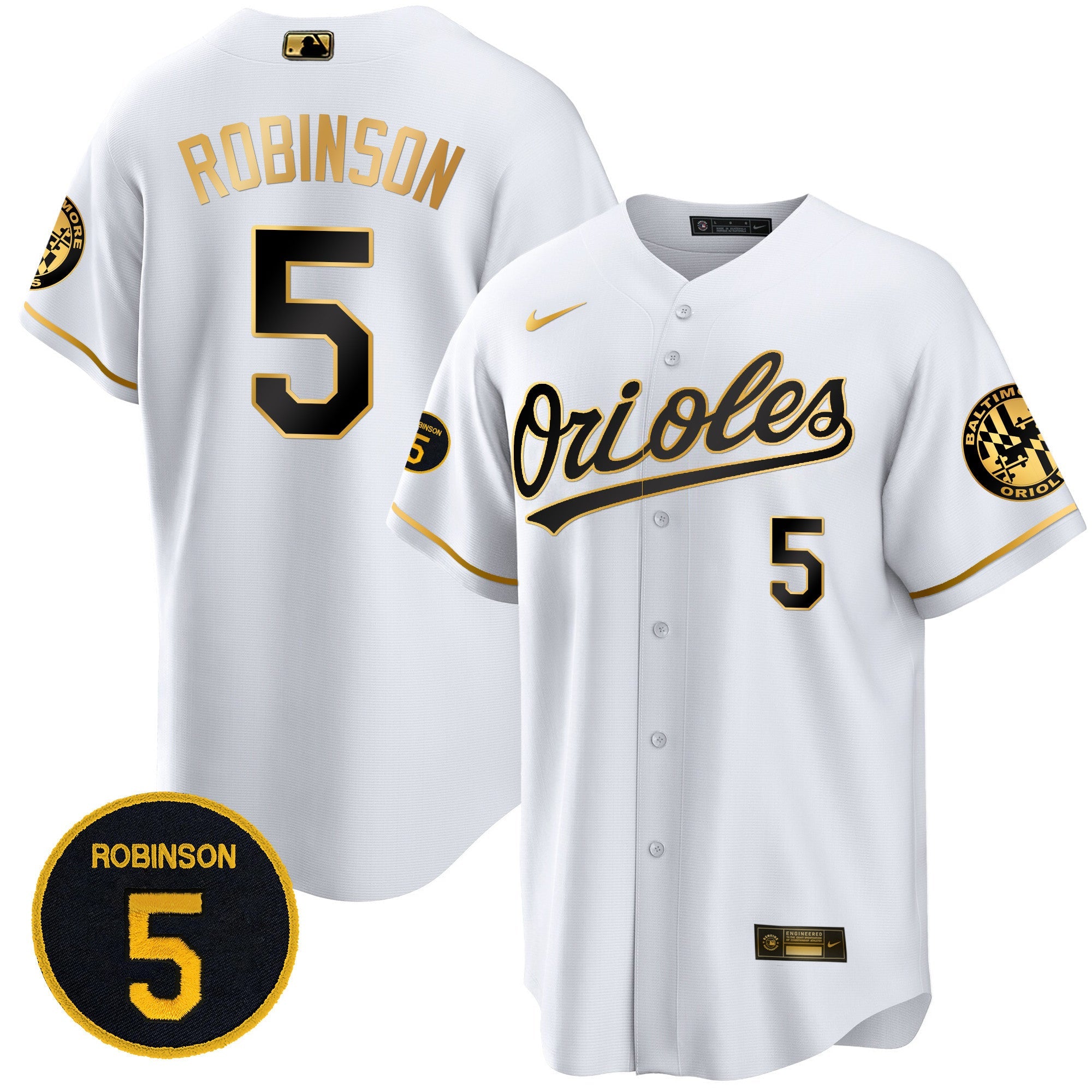 Men’s Baltimore Robinson Patch Cool Base Jersey